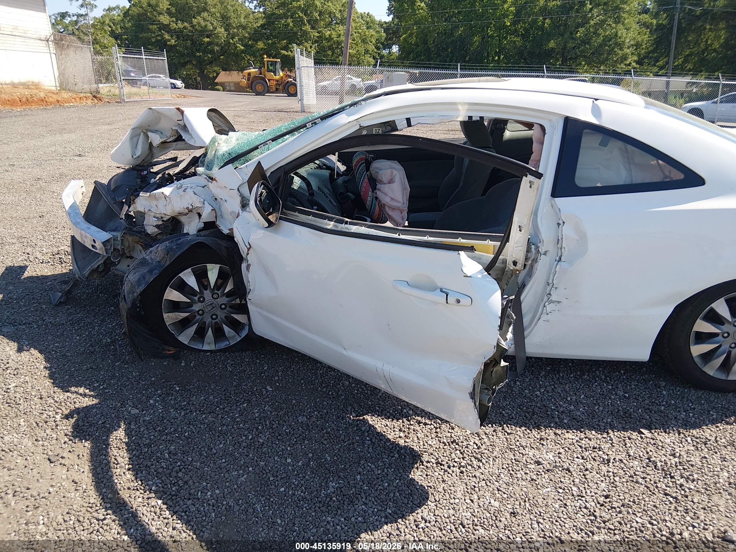 2010 Honda Civic Ex White vin: 2HGFG1B8XAH534880