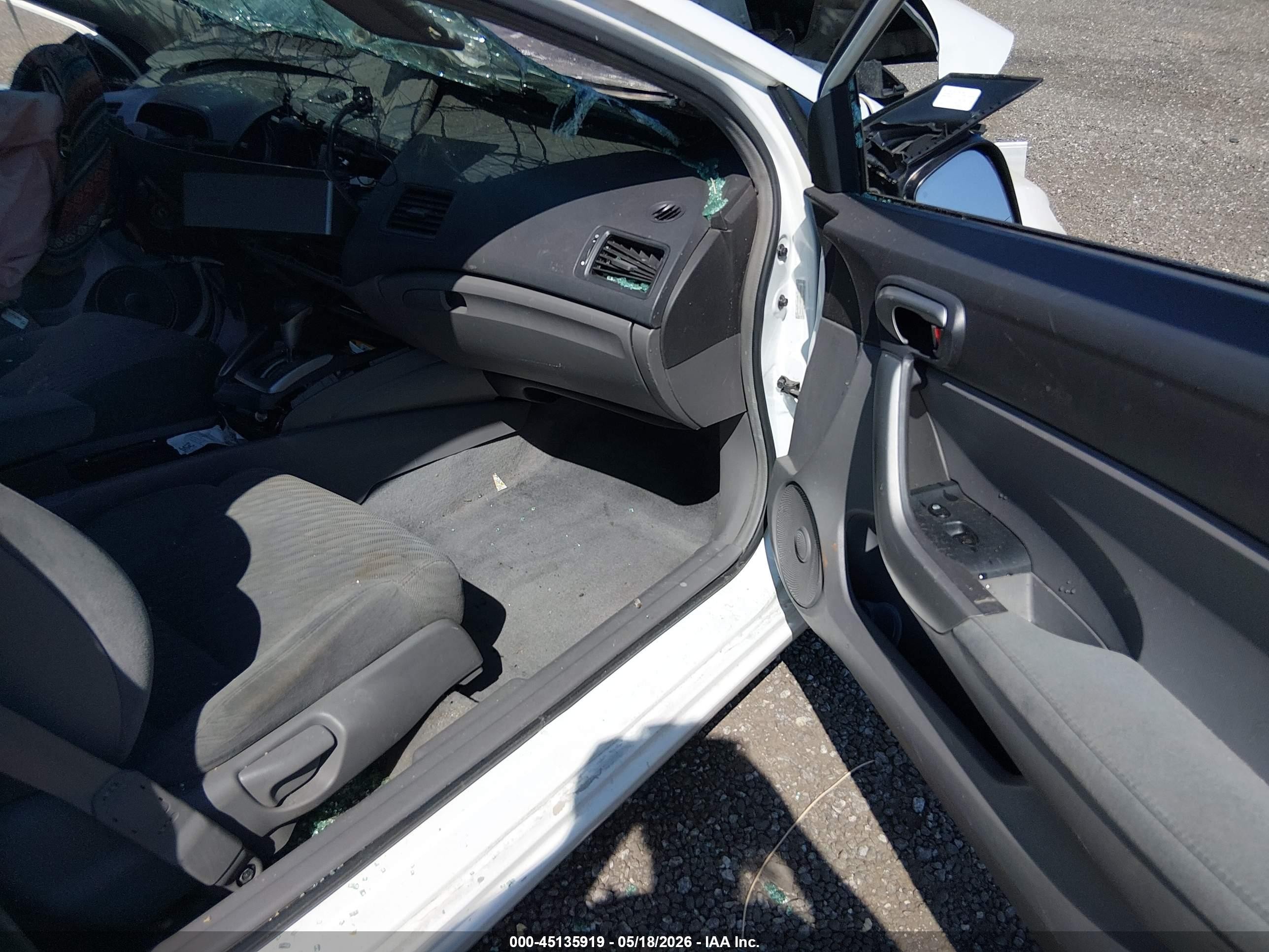 2010 Honda Civic Ex White vin: 2HGFG1B8XAH534880