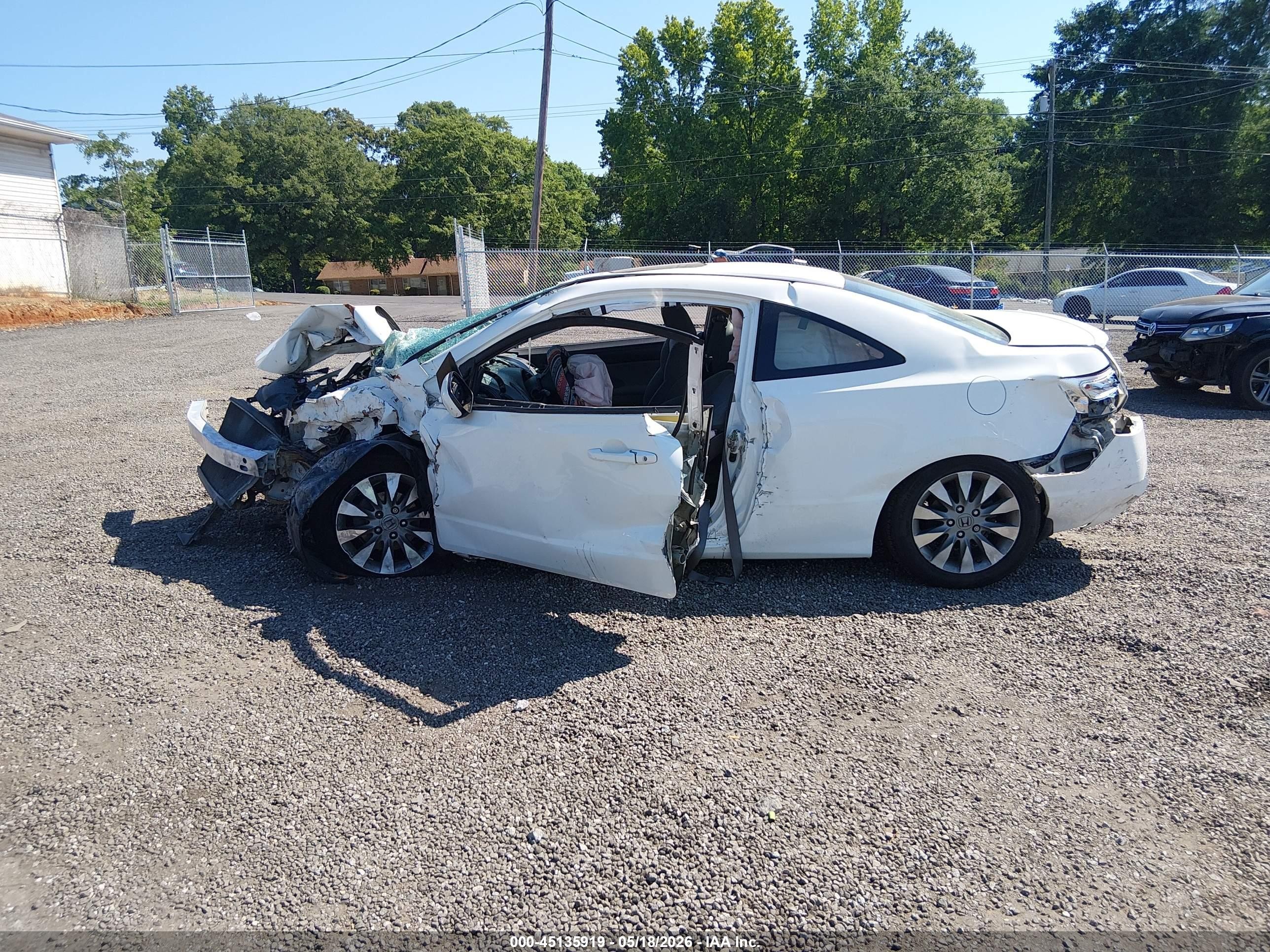 2010 Honda Civic Ex White vin: 2HGFG1B8XAH534880