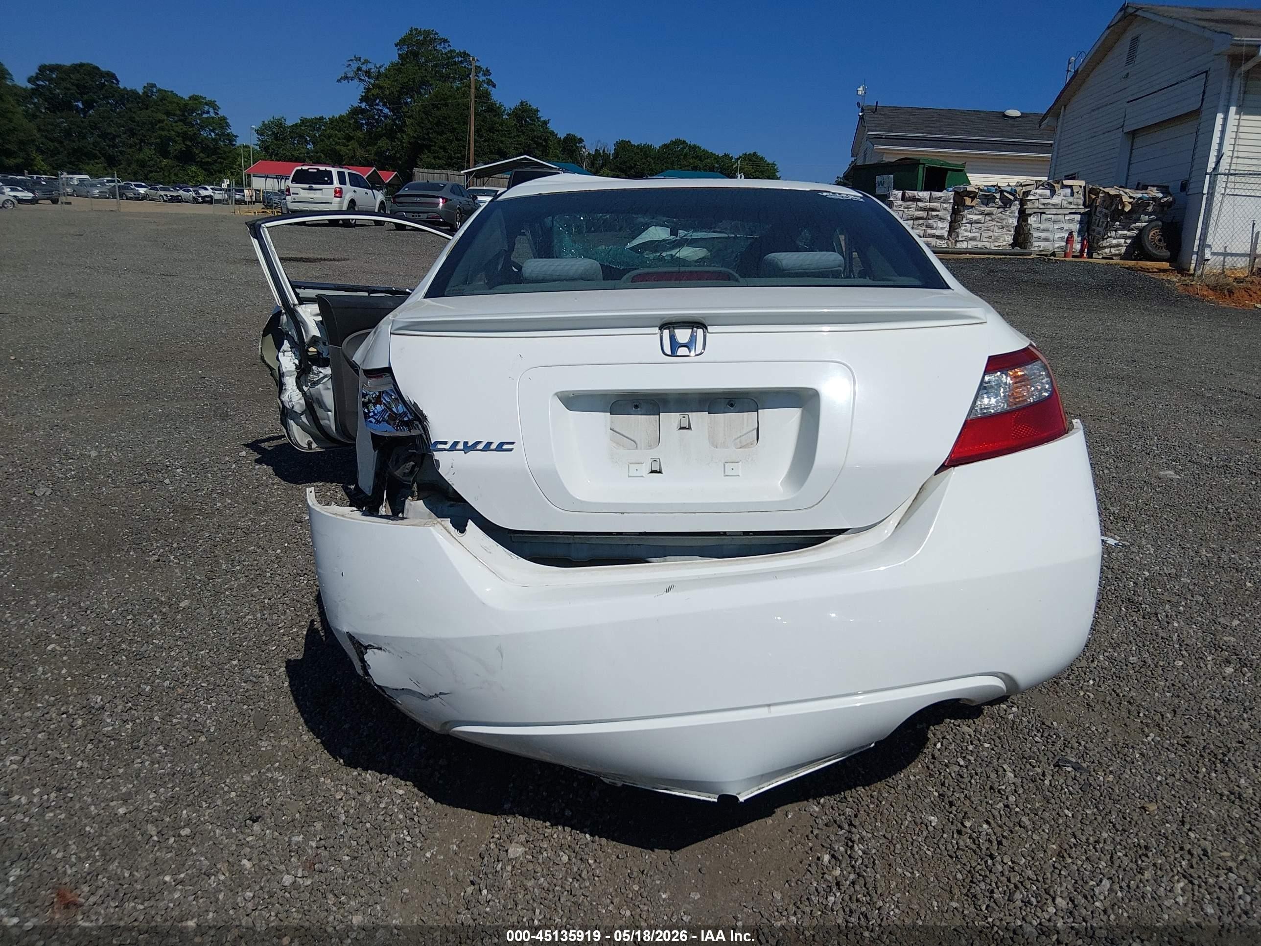 2010 Honda Civic Ex White vin: 2HGFG1B8XAH534880