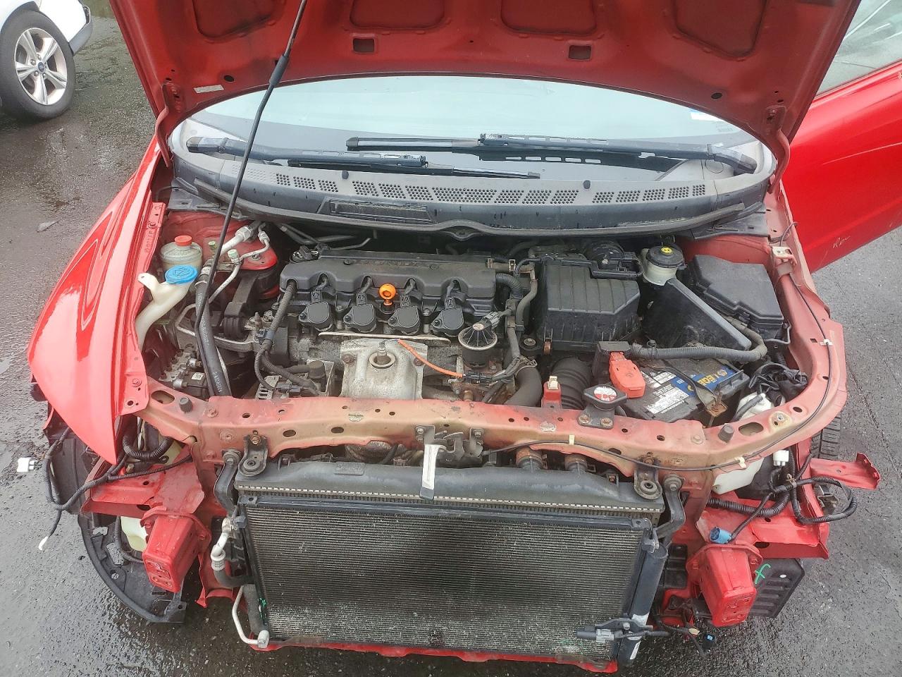 2011 Honda Civic Ex Красный vin: 2HGFG1B8XBH502111