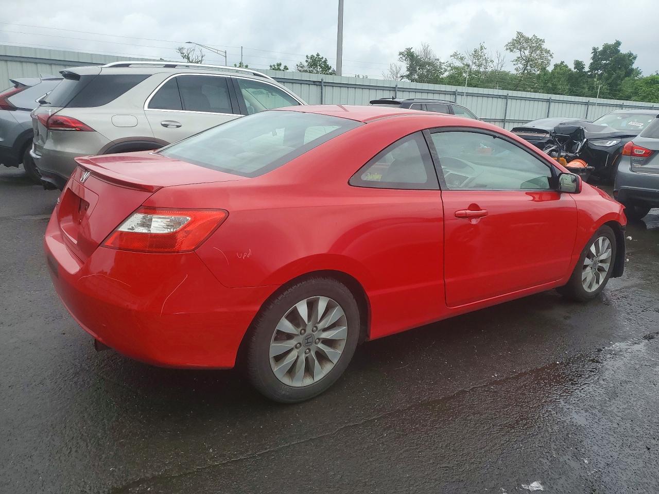 2011 Honda Civic Ex Красный vin: 2HGFG1B8XBH502111