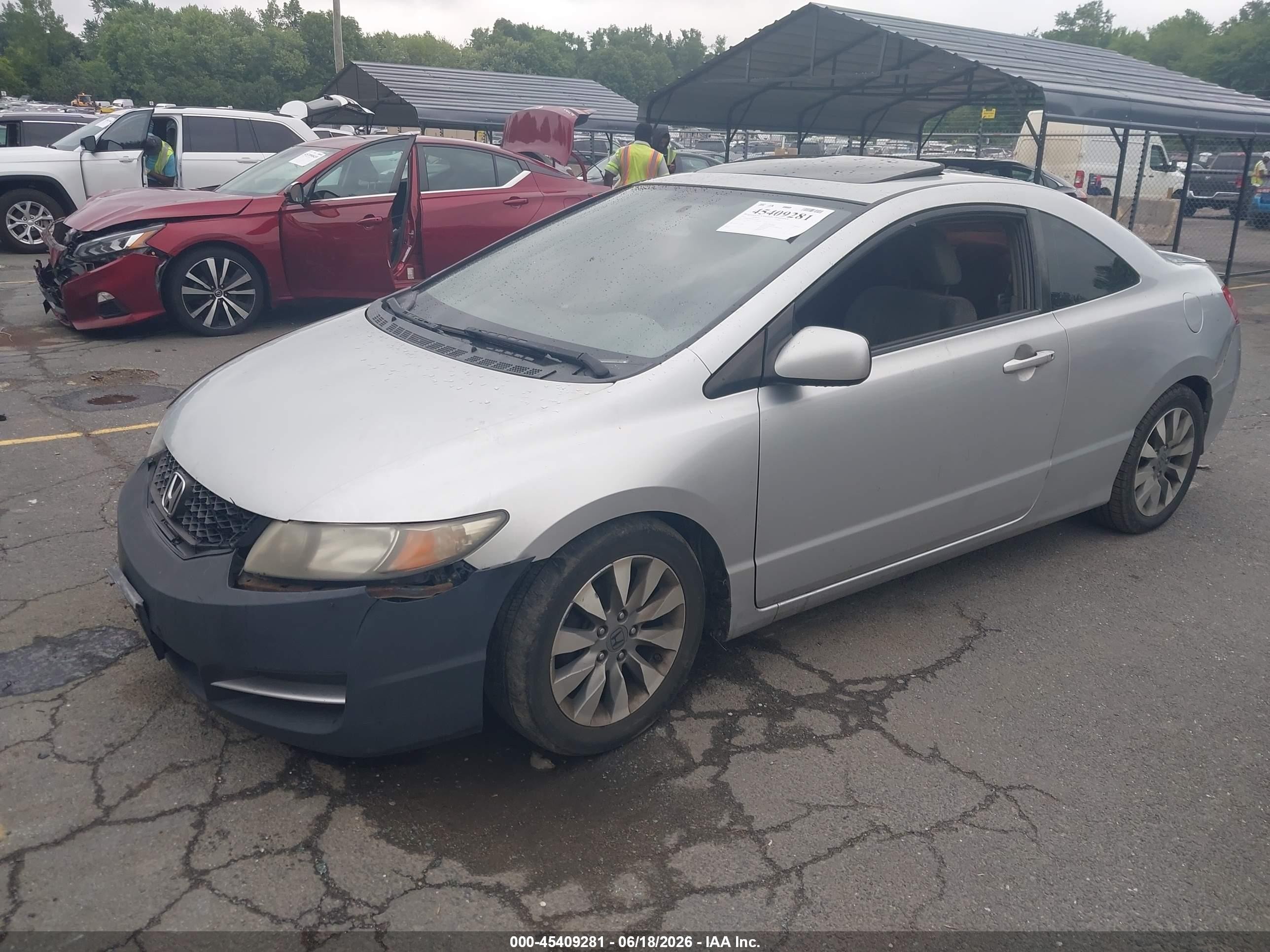 2011 Honda Civic Ex Silver vin: 2HGFG1B8XBH514291