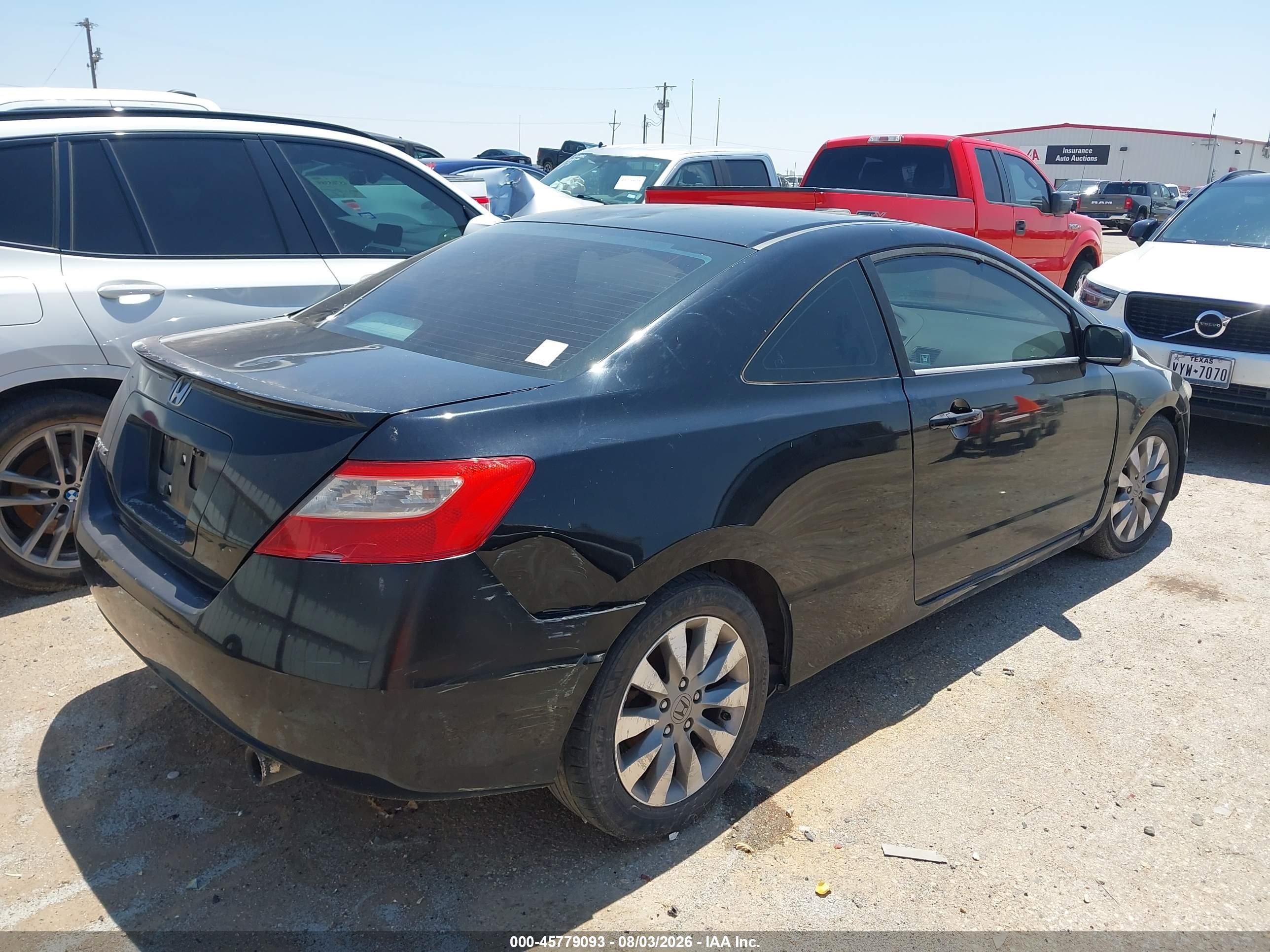 2010 Honda Civic Ex-l Black vin: 2HGFG1B90AH521693