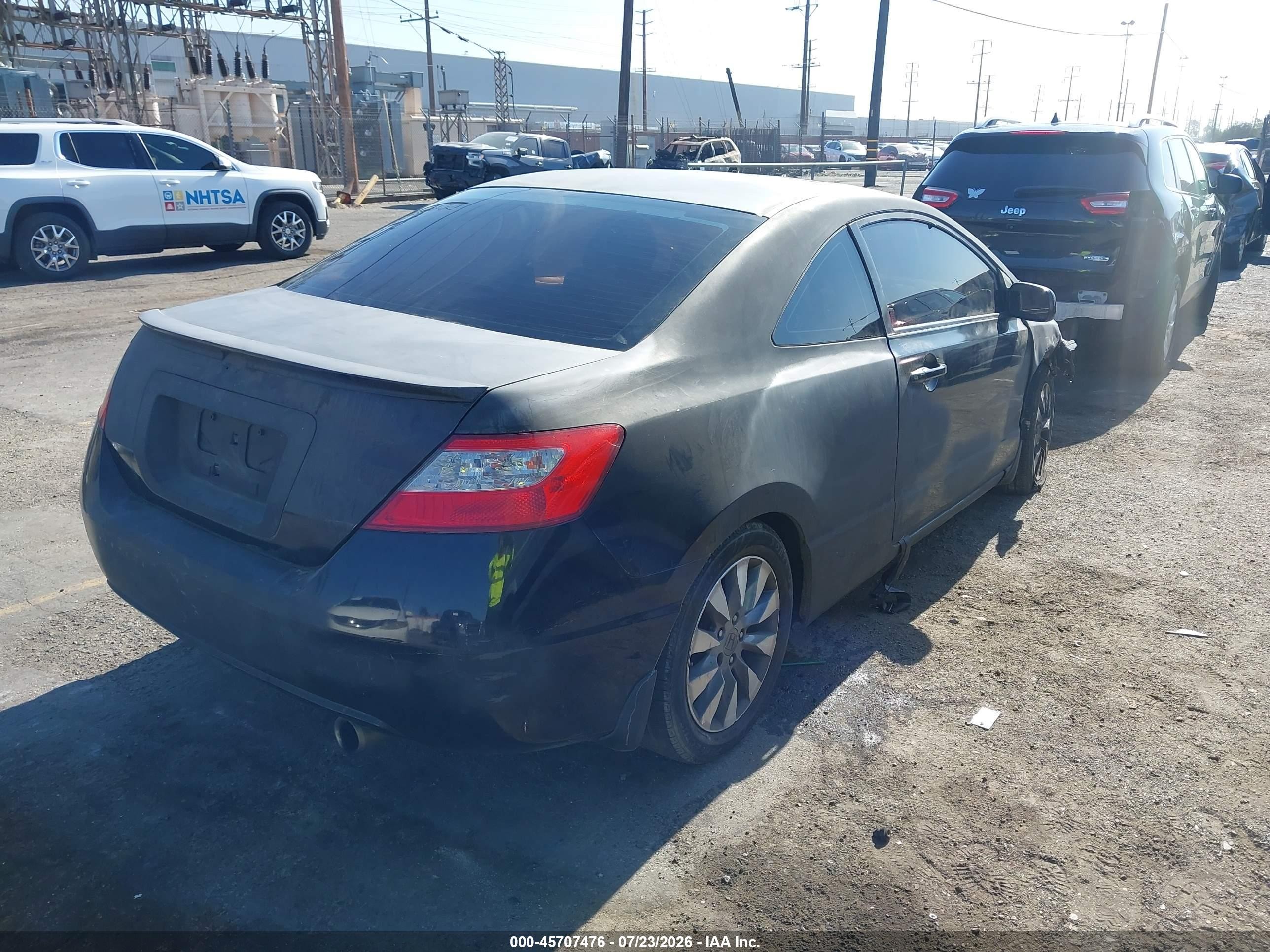 2011 Honda Civic Ex-l Black vin: 2HGFG1B91BH513586