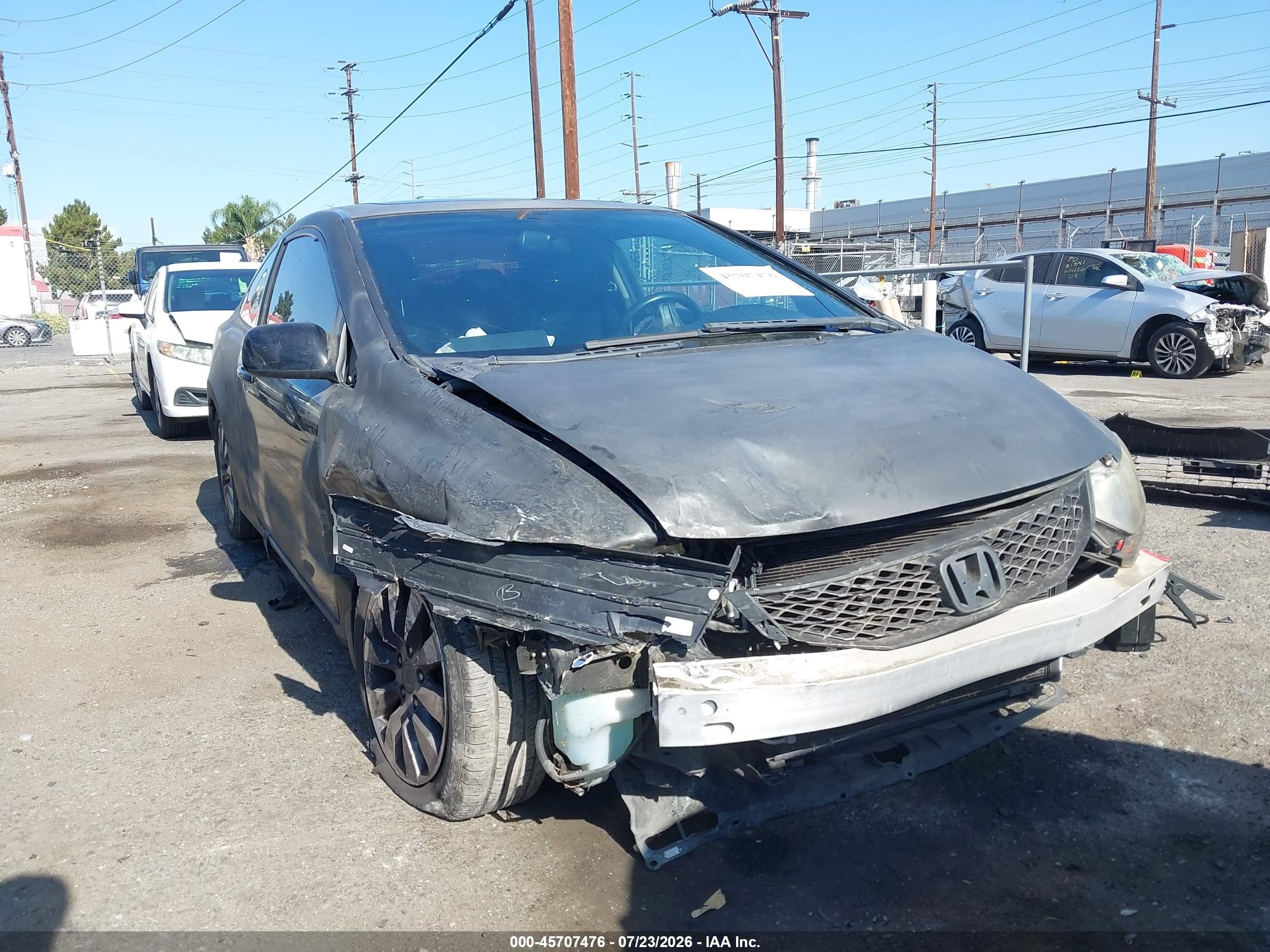 2011 Honda Civic Ex-l Black vin: 2HGFG1B91BH513586