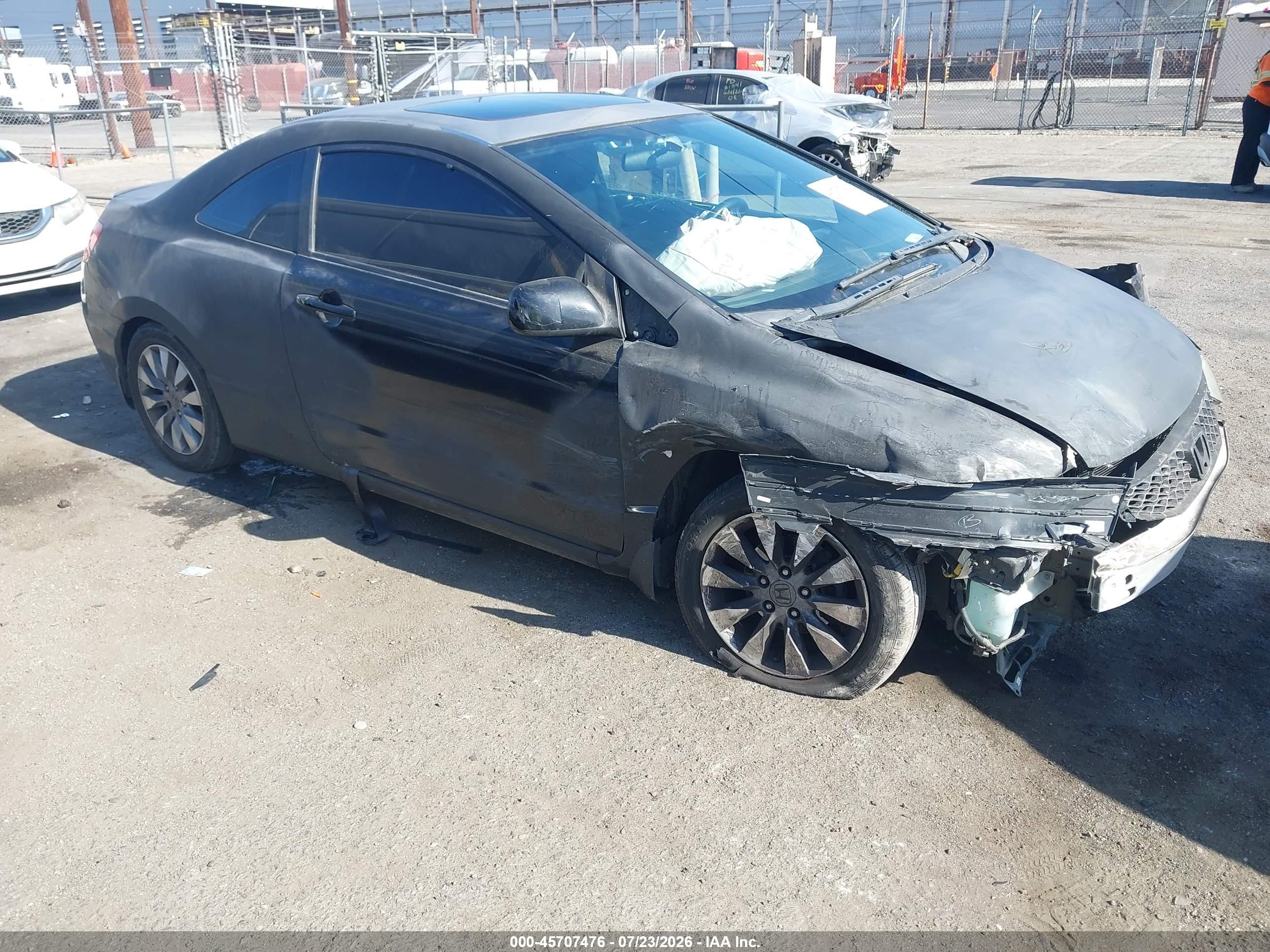2011 Honda Civic Ex-l Black vin: 2HGFG1B91BH513586