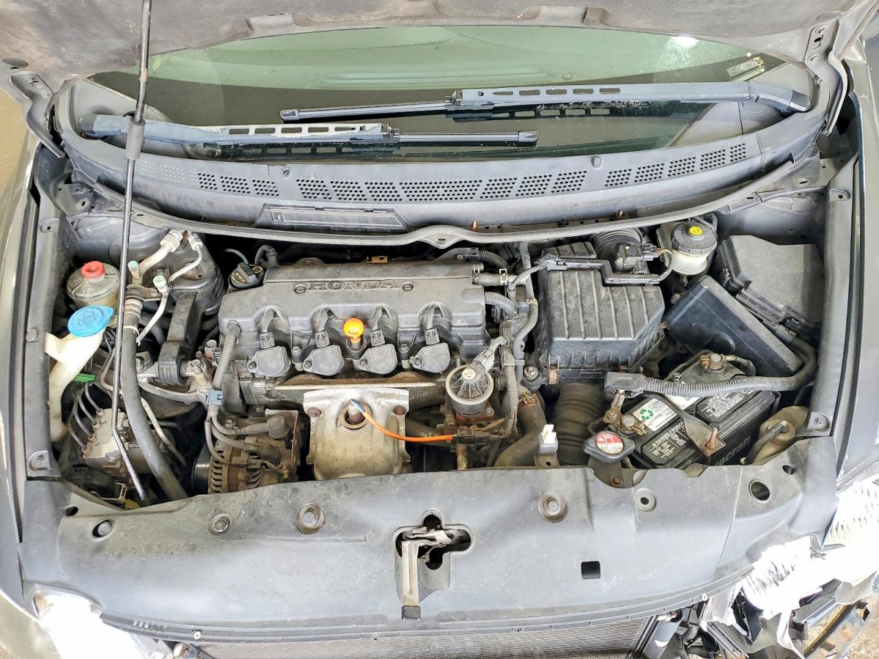 2010 Honda Civic 4d Dx Серый vin: 2HGFG1B94AH526489