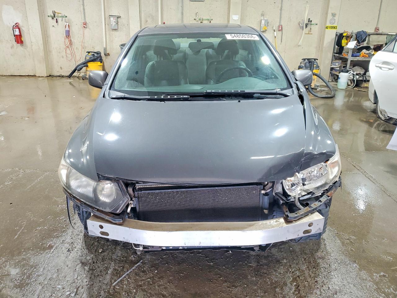 2010 Honda Civic 4d Dx Серый vin: 2HGFG1B94AH526489
