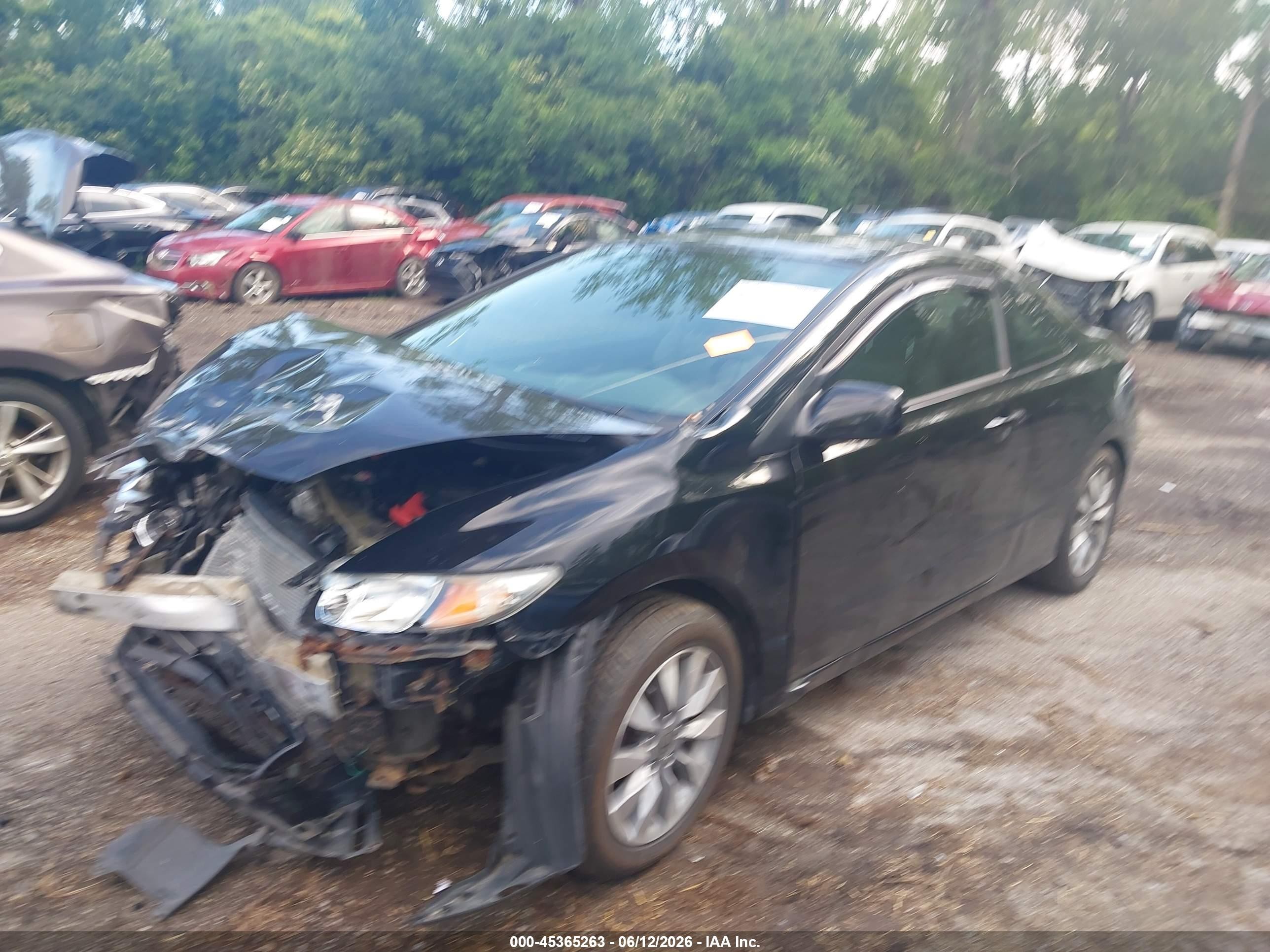 2010 Honda Civic Ex-l Black vin: 2HGFG1B96AH533623