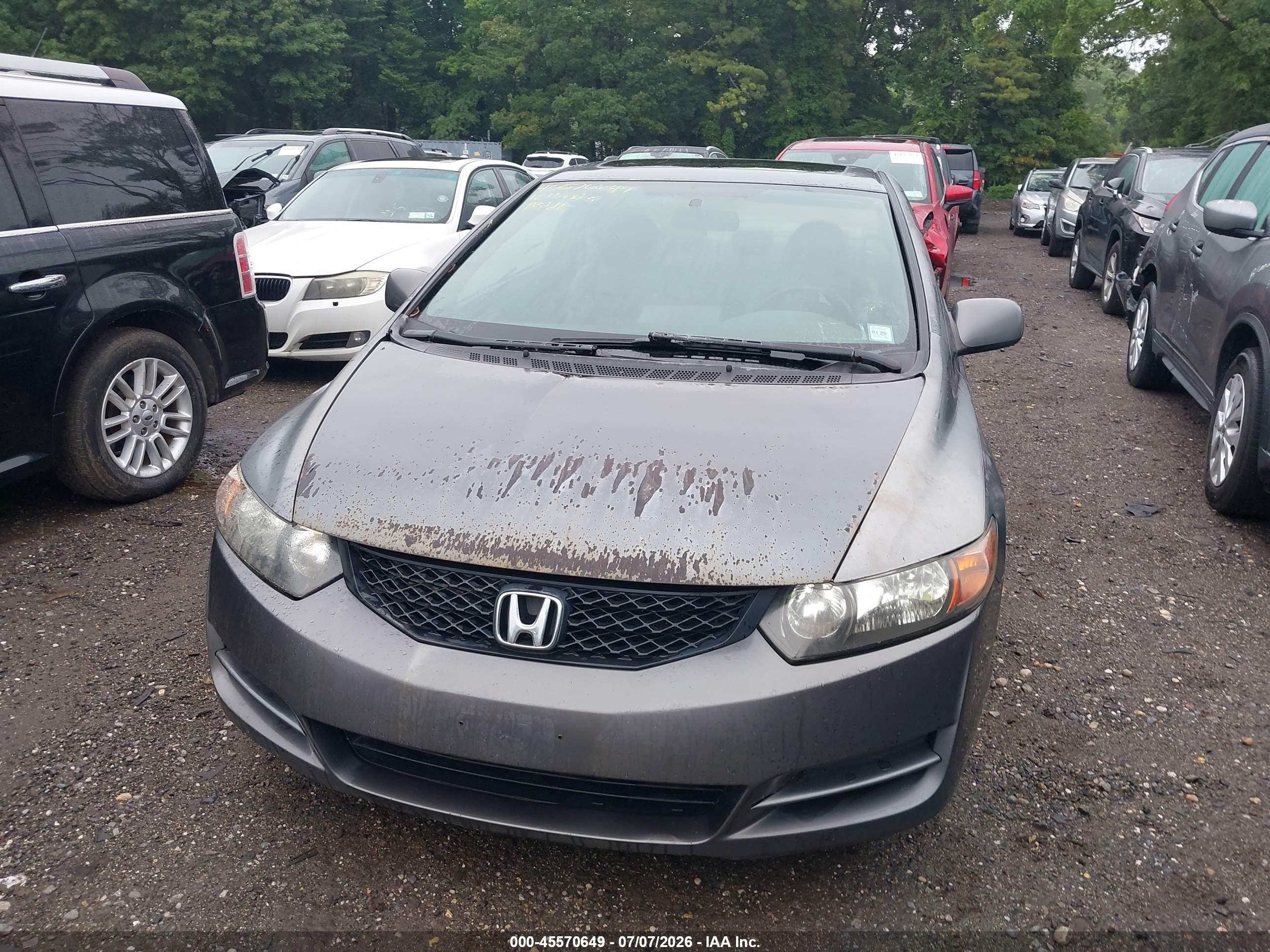 2010 Honda Civic Ex-l Gray vin: 2HGFG1B97AH505877