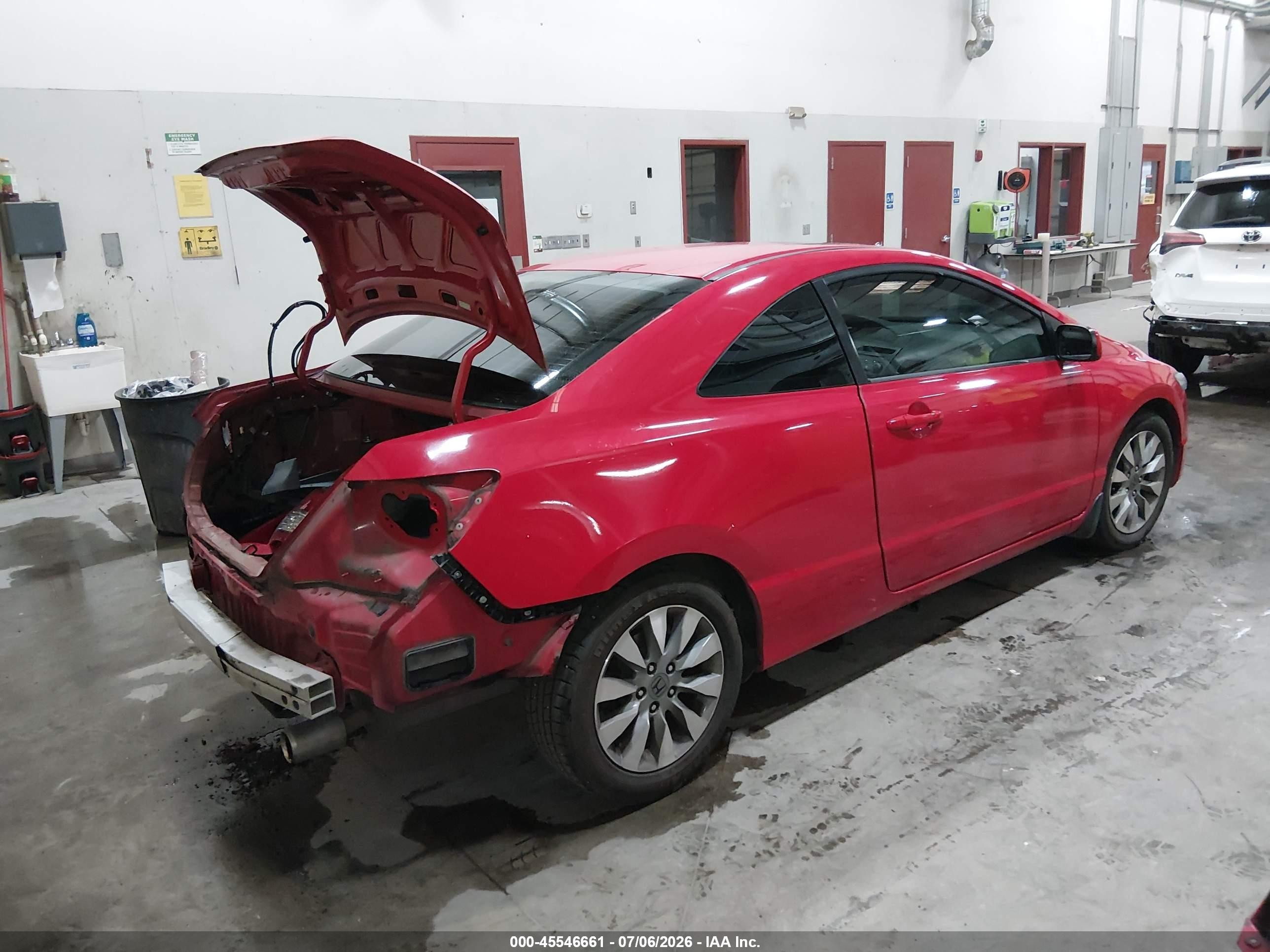 2011 Honda Civic Ex-l Red vin: 2HGFG1B97BH504844