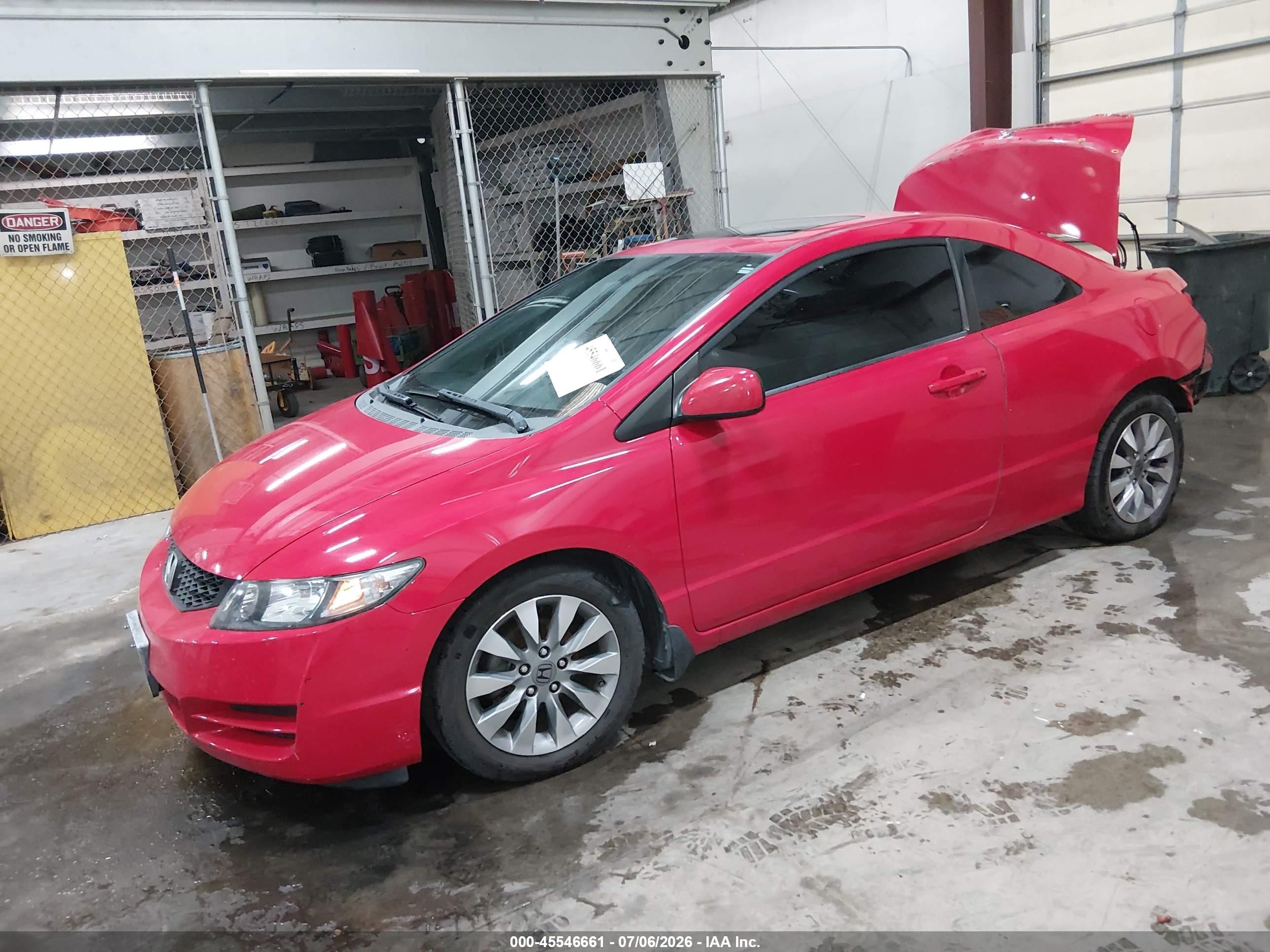2011 Honda Civic Ex-l Red vin: 2HGFG1B97BH504844