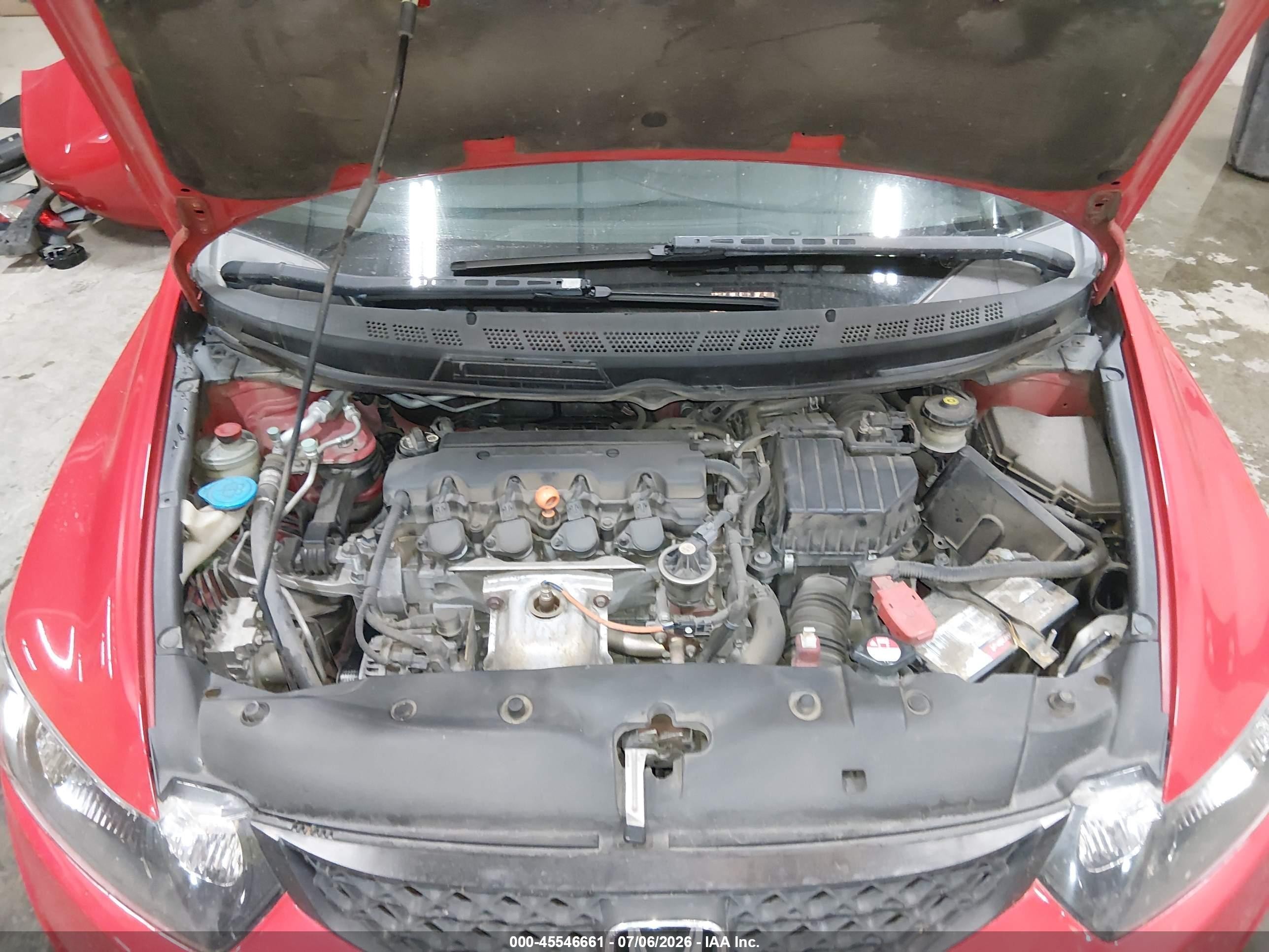 2011 Honda Civic Ex-l Red vin: 2HGFG1B97BH504844
