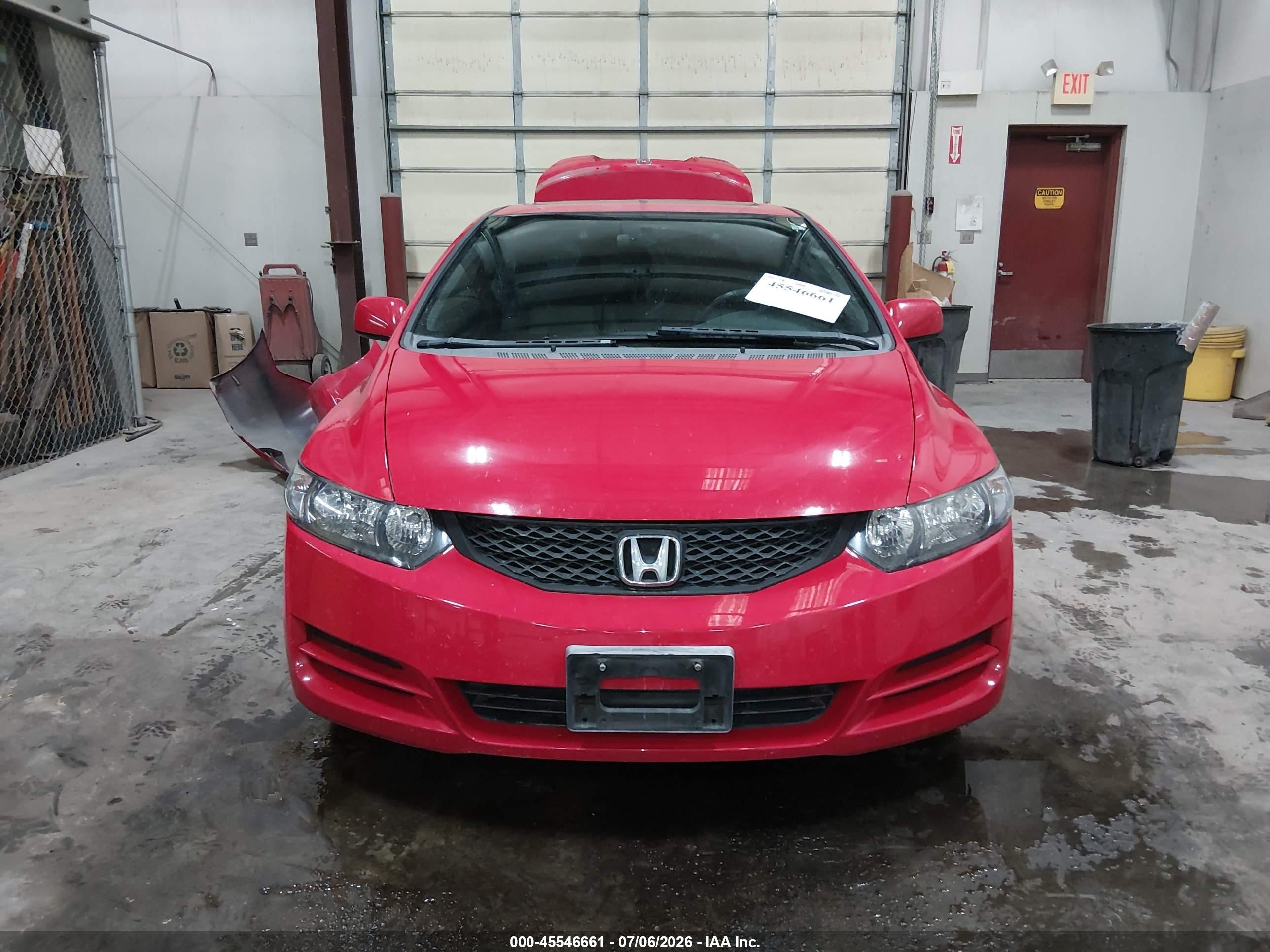 2011 Honda Civic Ex-l Red vin: 2HGFG1B97BH504844