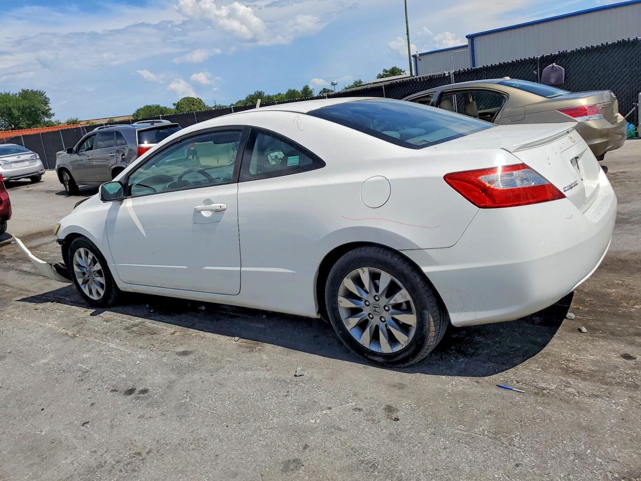 2010 Honda Civic Exl White vin: 2HGFG1B99AH506142