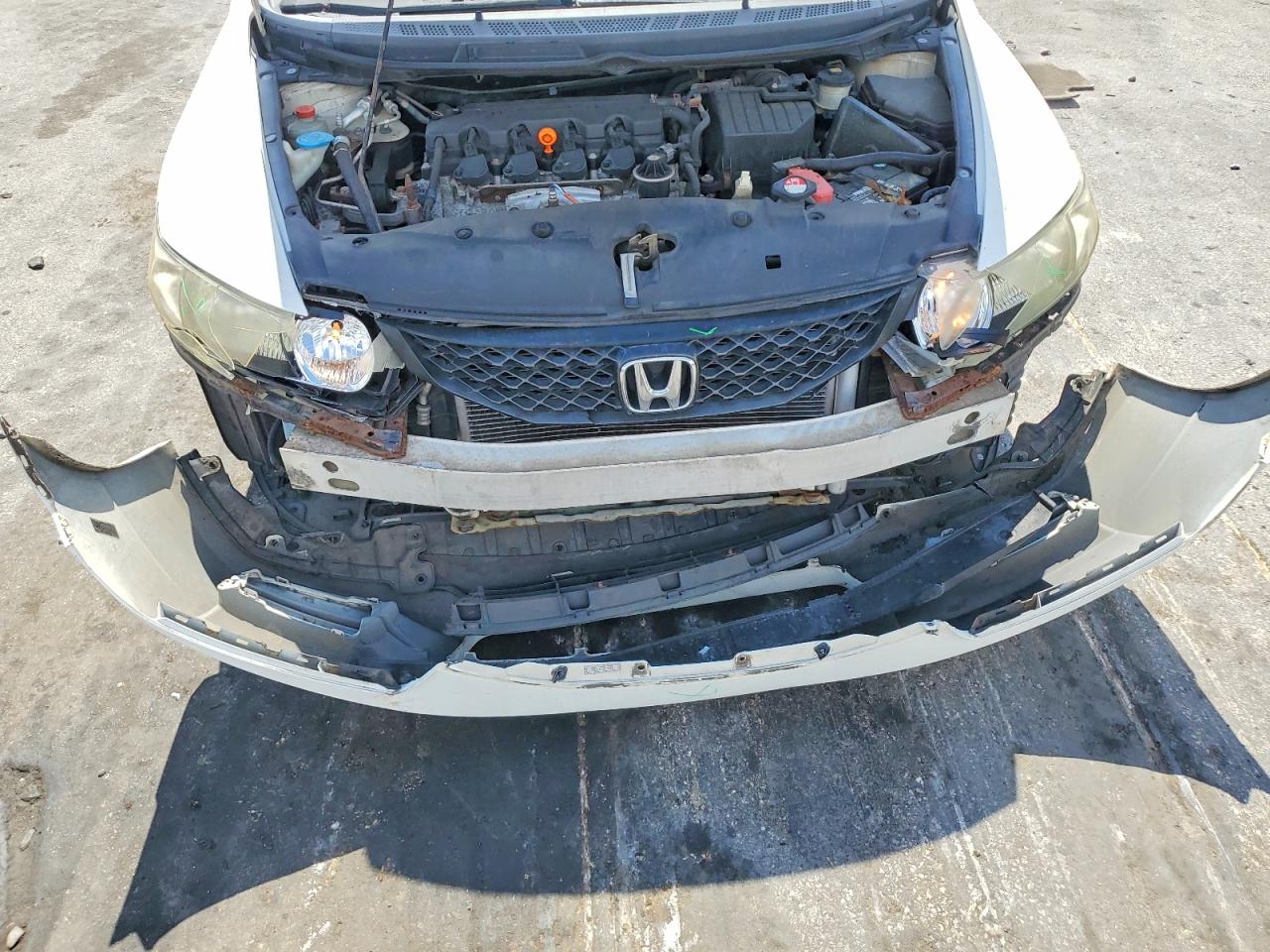 2010 Honda Civic Exl White vin: 2HGFG1B99AH506142