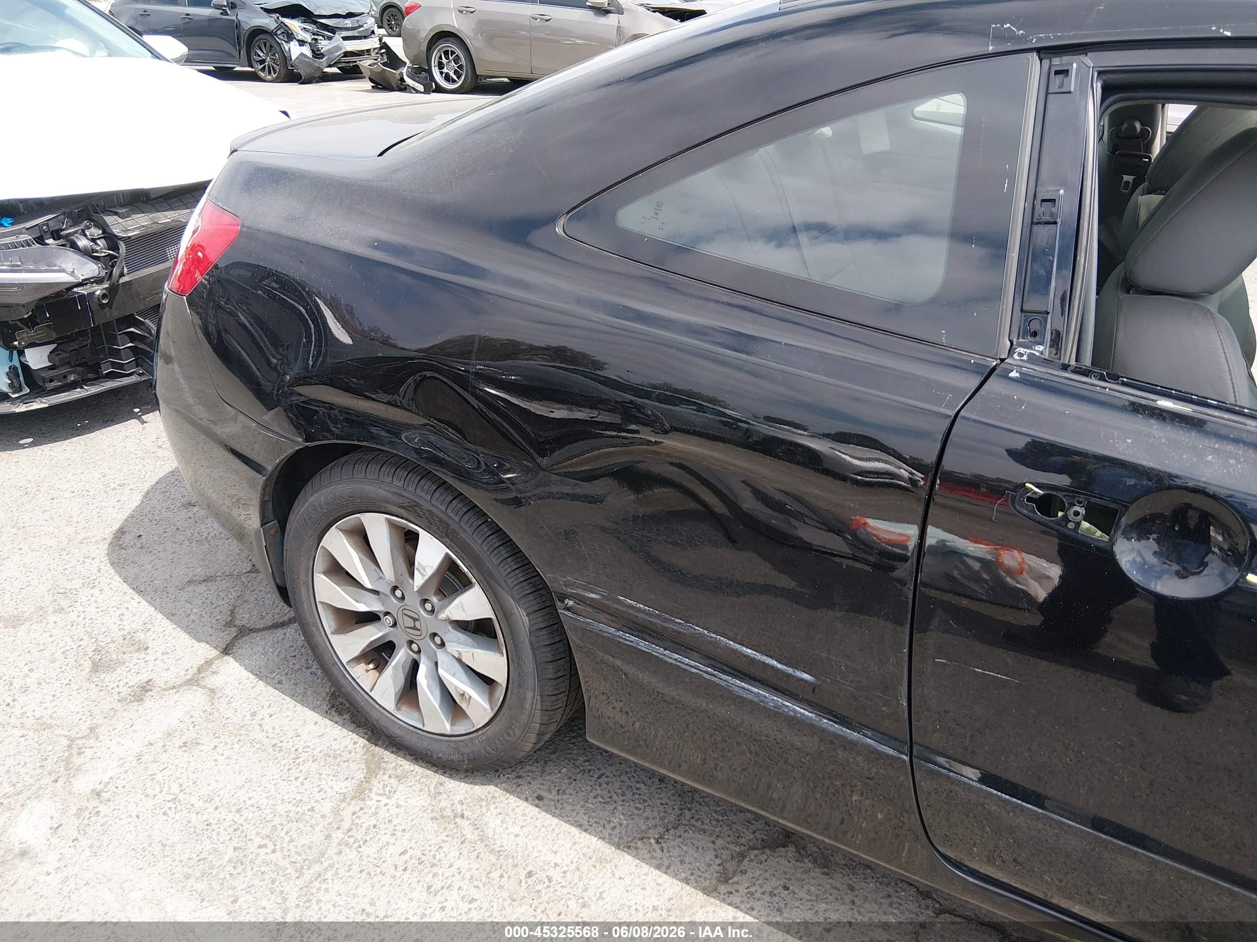 2010 Honda Civic Ex-l Black vin: 2HGFG1B9XAH502939