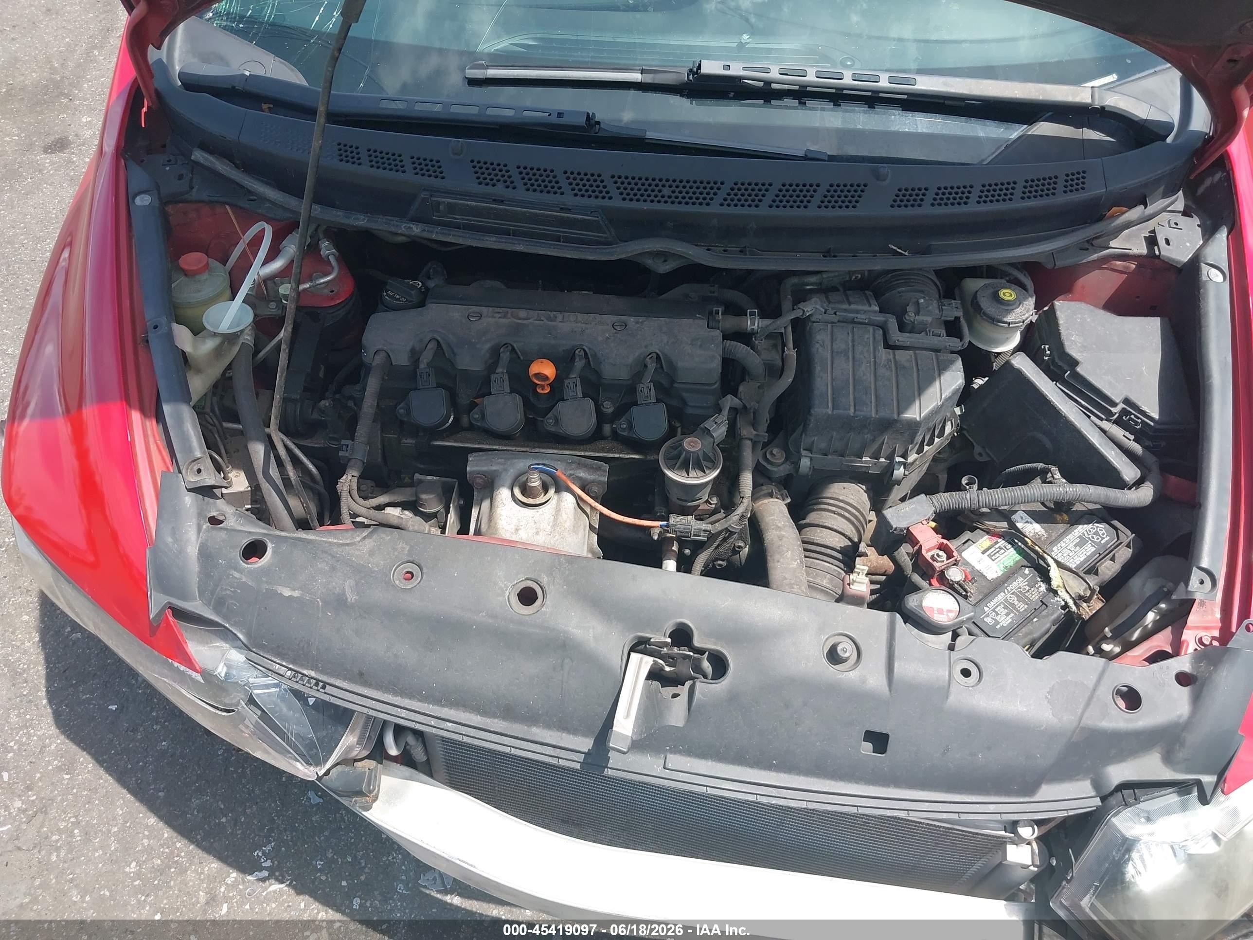 2010 Honda Civic Ex-l Красный vin: 2HGFG1B9XAH518221