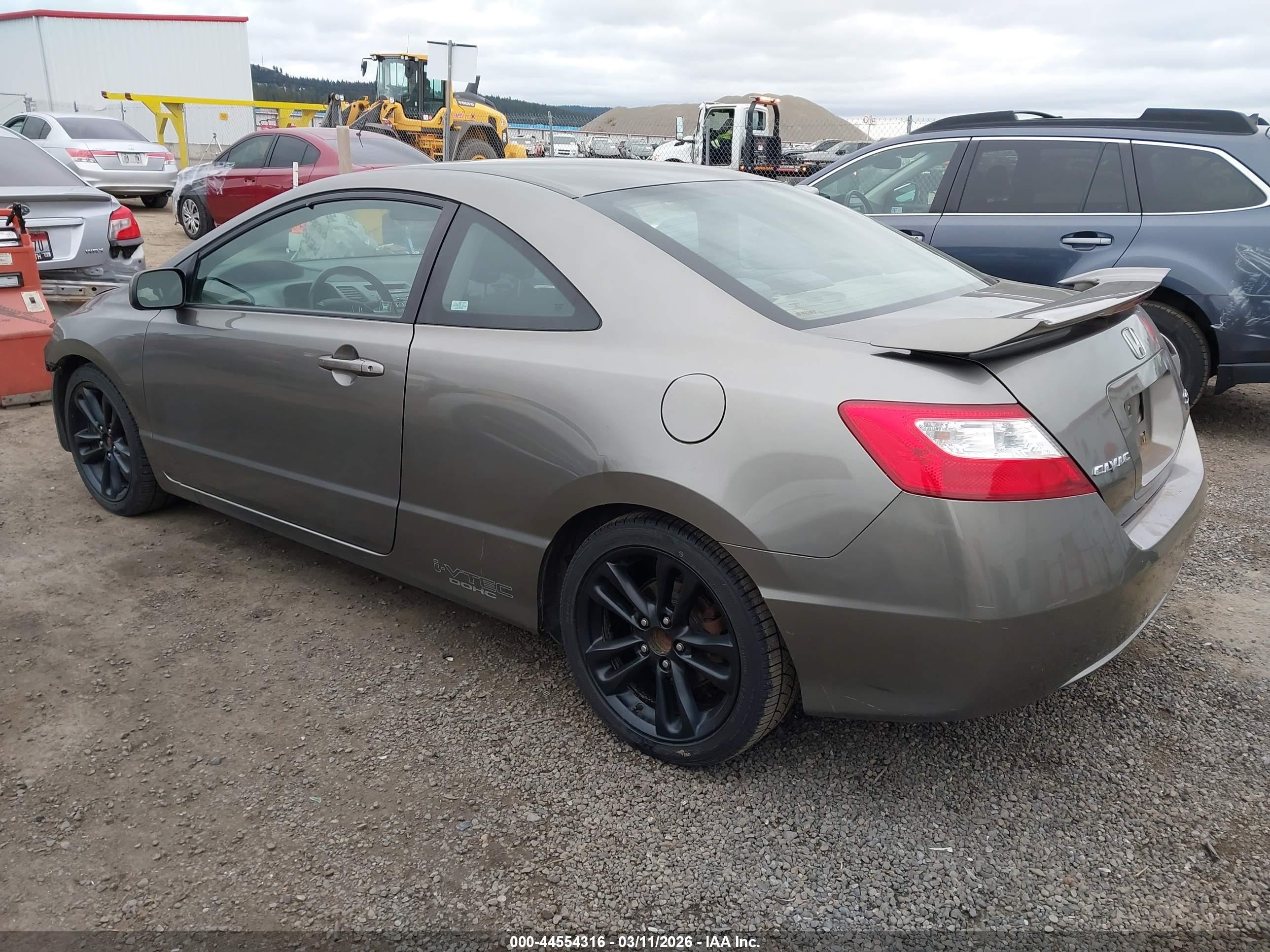 2006 Honda Civic Si Si/si (m6)/w/navi   St Gray vin: 2HGFG21506H700280