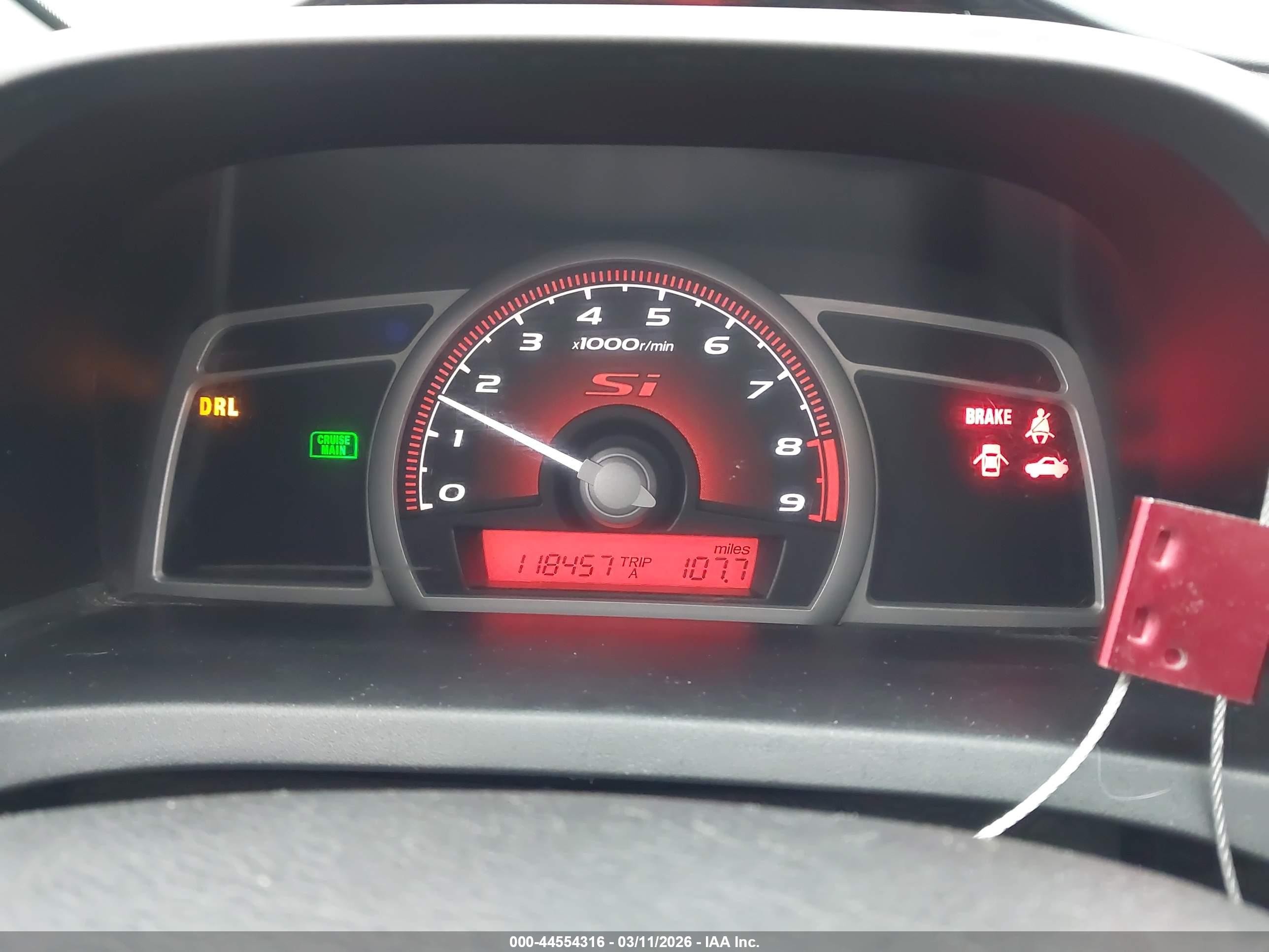 2006 Honda Civic Si Si/si (m6)/w/navi   St Gray vin: 2HGFG21506H700280