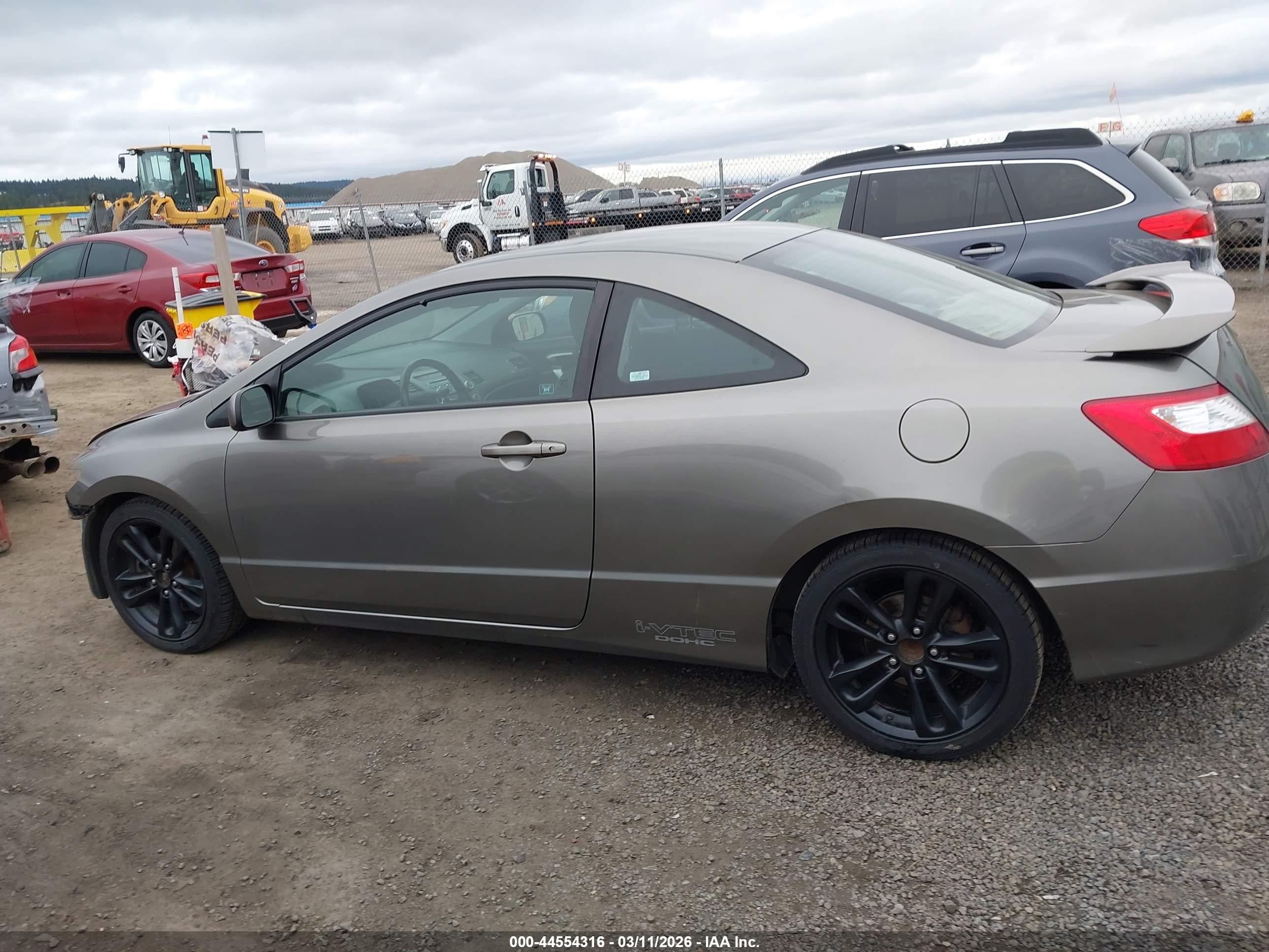 2006 Honda Civic Si Si/si (m6)/w/navi   St Gray vin: 2HGFG21506H700280