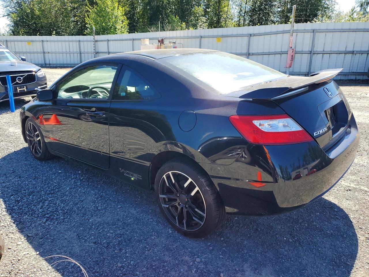 2006 Honda Civic Si Black vin: 2HGFG21506H706516