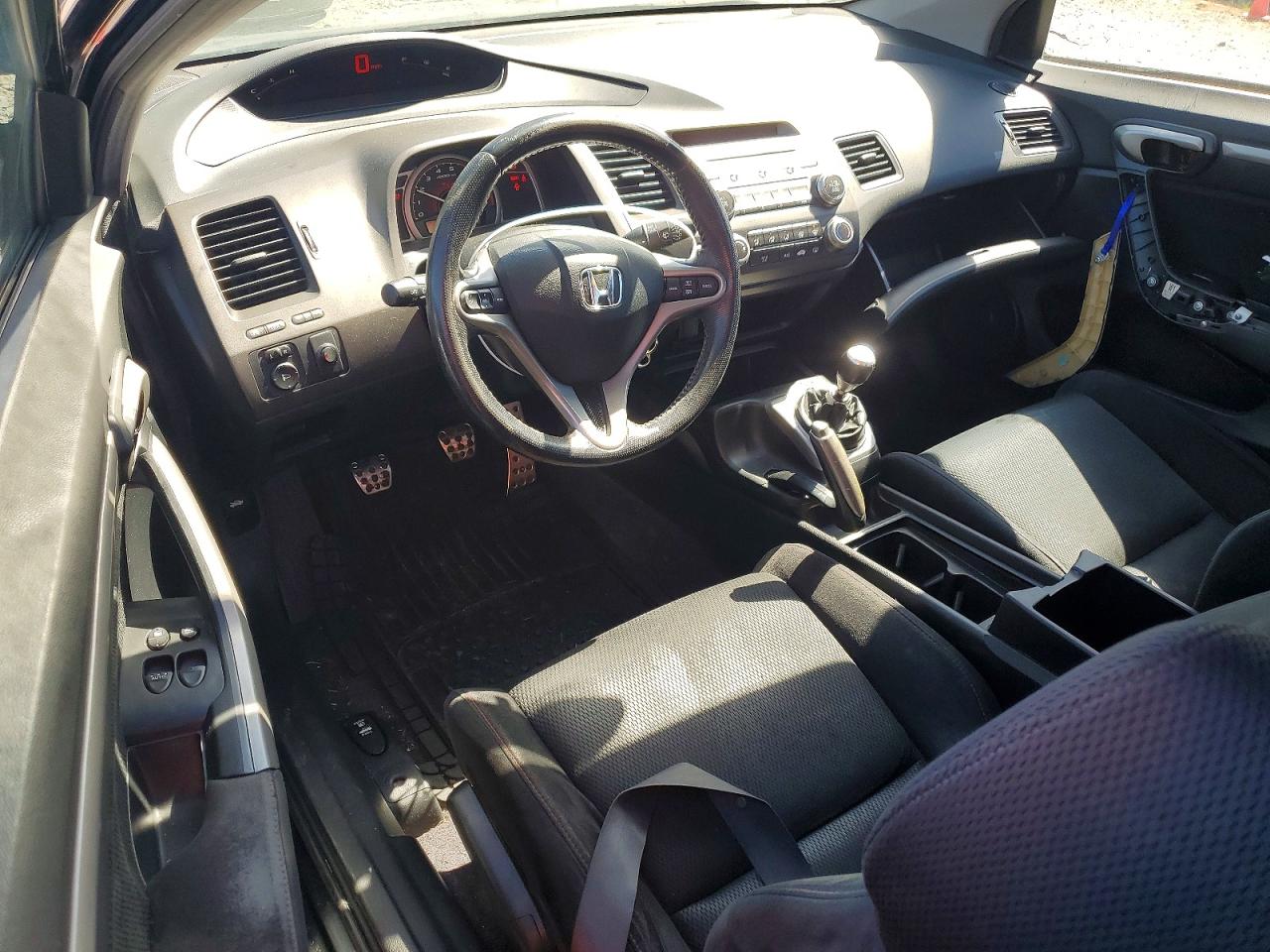 2006 Honda Civic Si Black vin: 2HGFG21506H706516