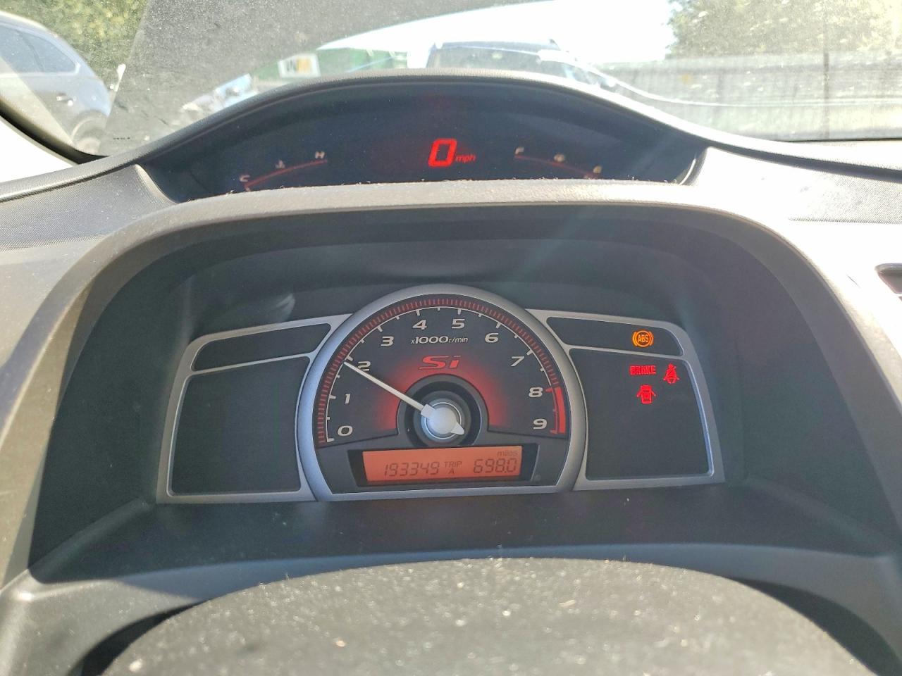 2006 Honda Civic Si Black vin: 2HGFG21506H706516