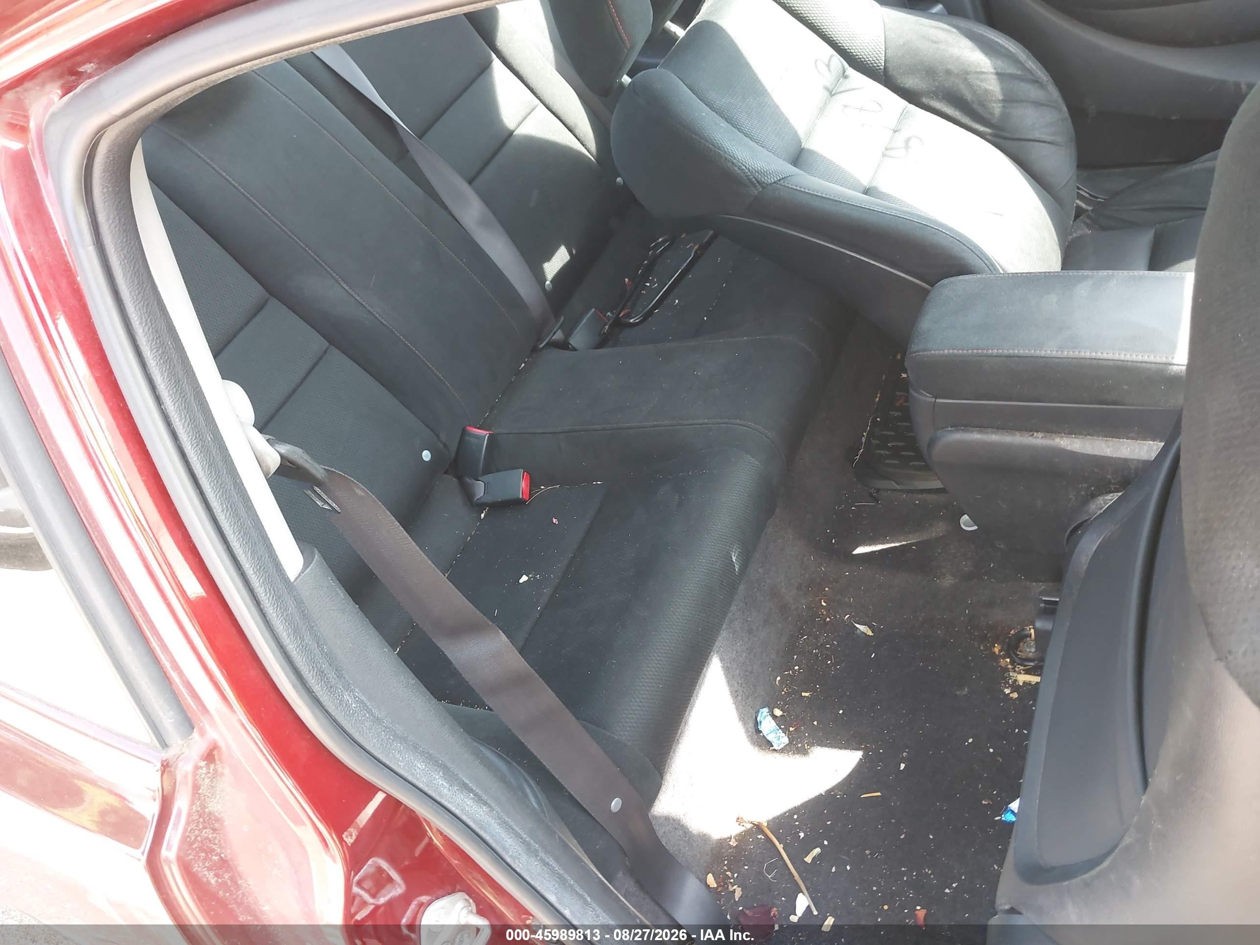 2006 Honda Civic Si Red vin: 2HGFG21506H707083
