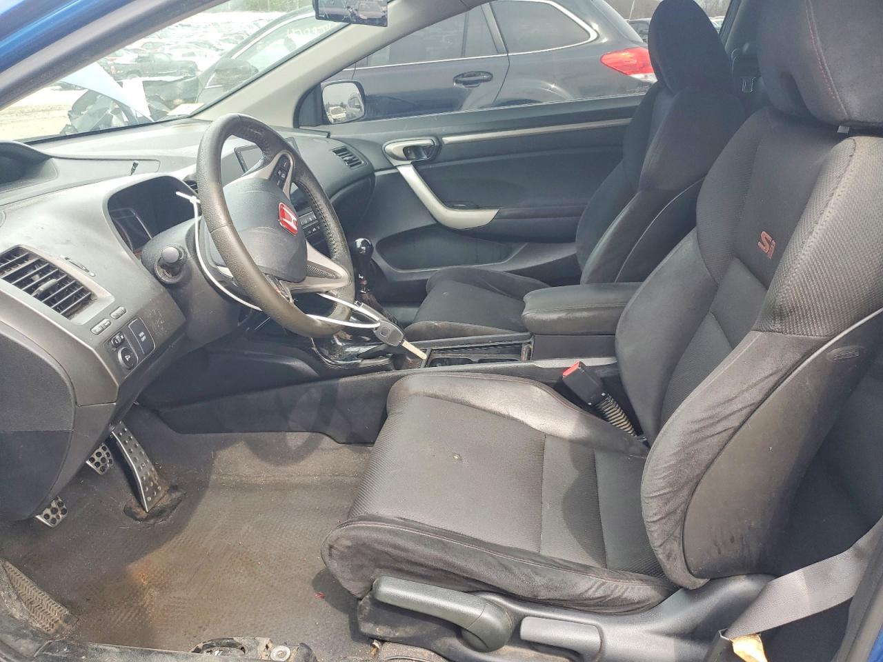 2009 Honda Civic Si Blue vin: 2HGFG21509H704978