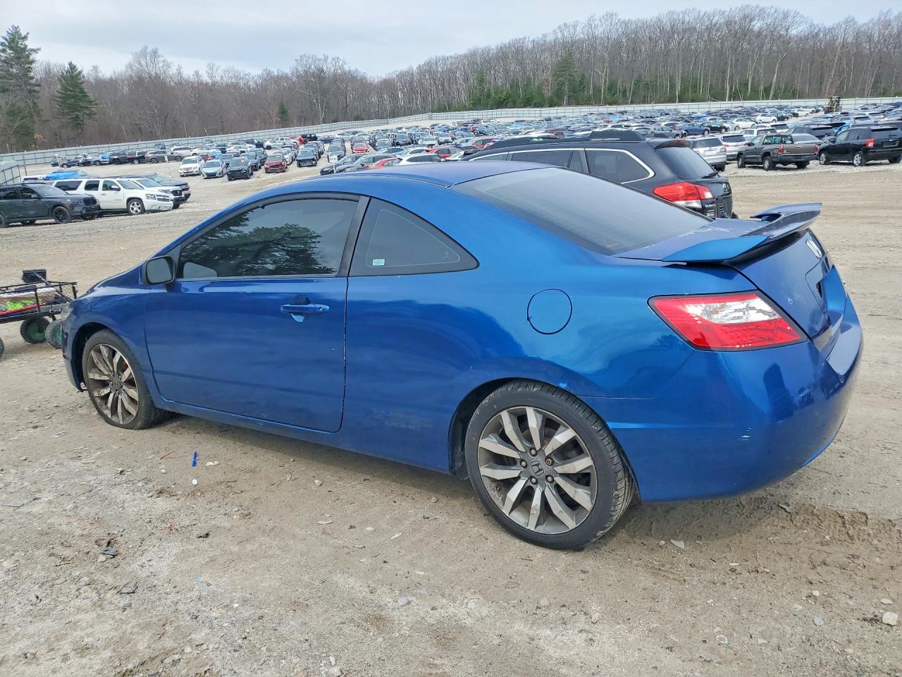 2009 Honda Civic Si Blue vin: 2HGFG21509H704978