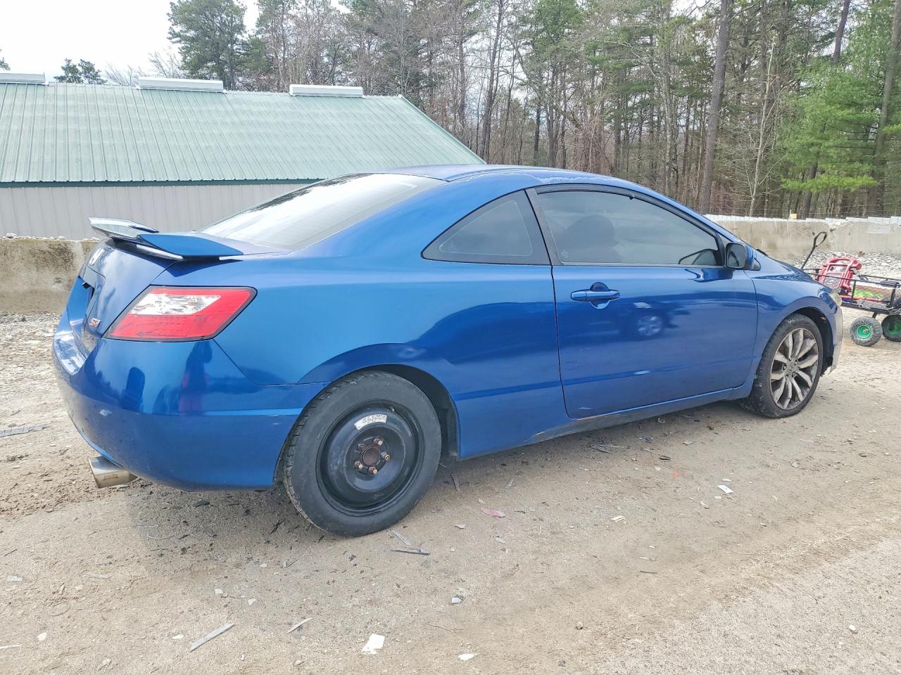 2009 Honda Civic Si Blue vin: 2HGFG21509H704978