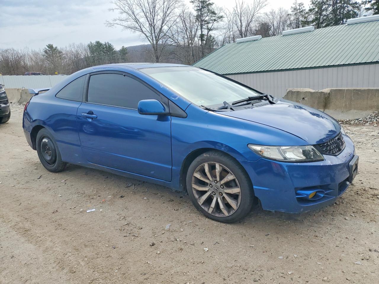 2009 Honda Civic Si Blue vin: 2HGFG21509H704978