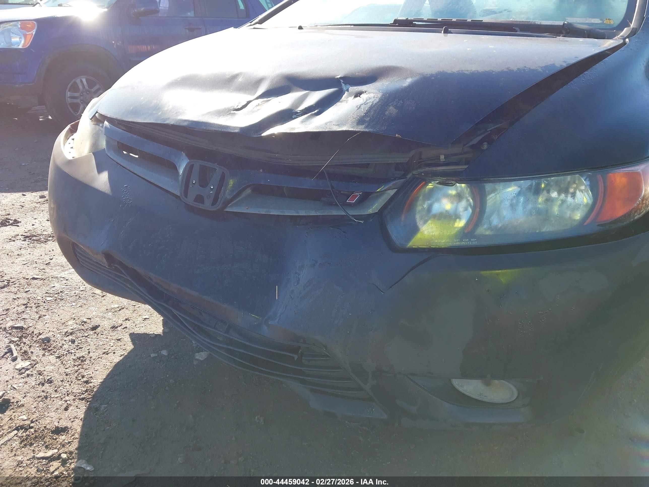 2006 Honda Civic Si Si/si (m6)/w/navi   St Черный vin: 2HGFG21516H706346
