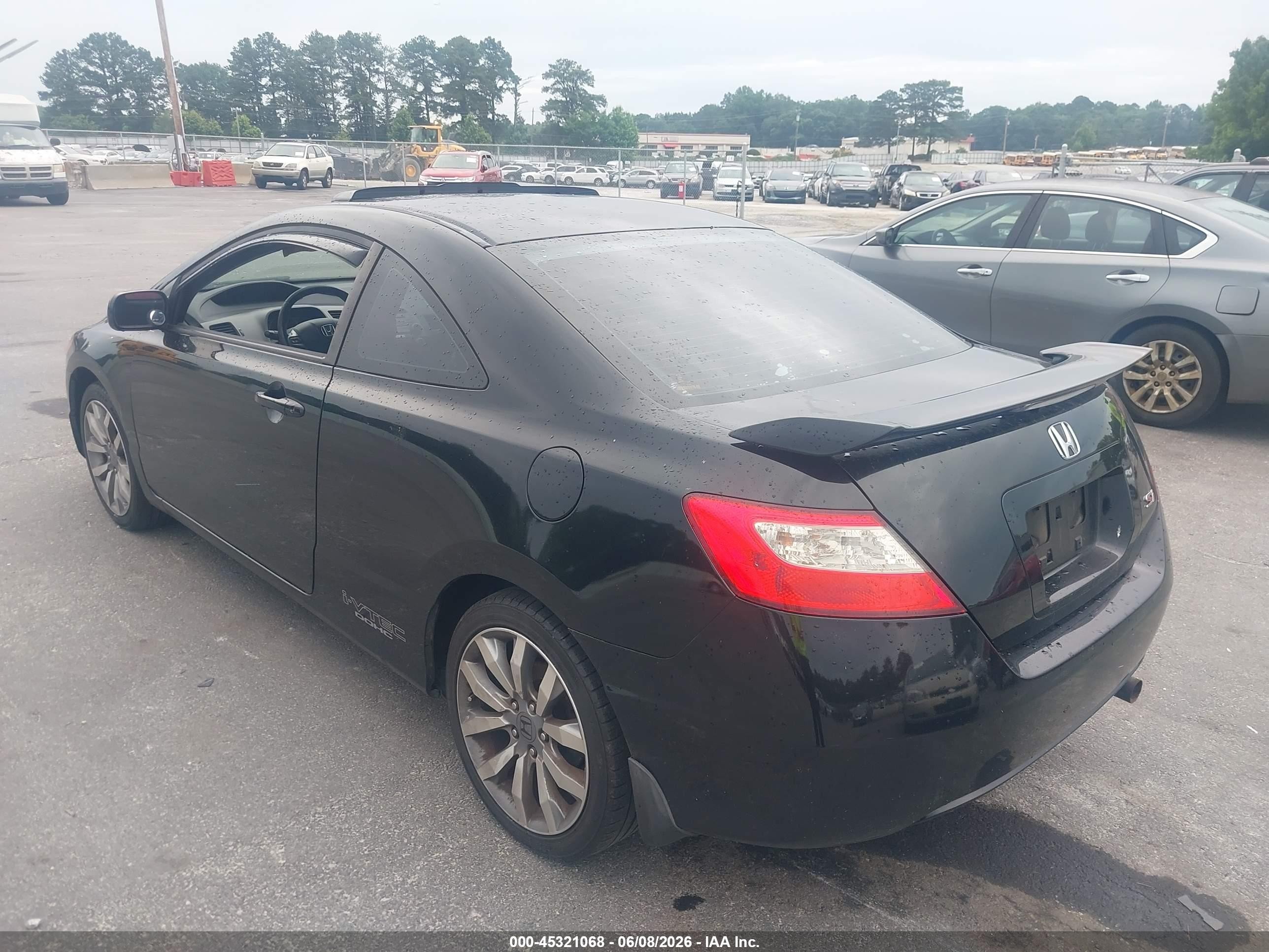 2009 Honda Civic Si Black vin: 2HGFG21519H701863