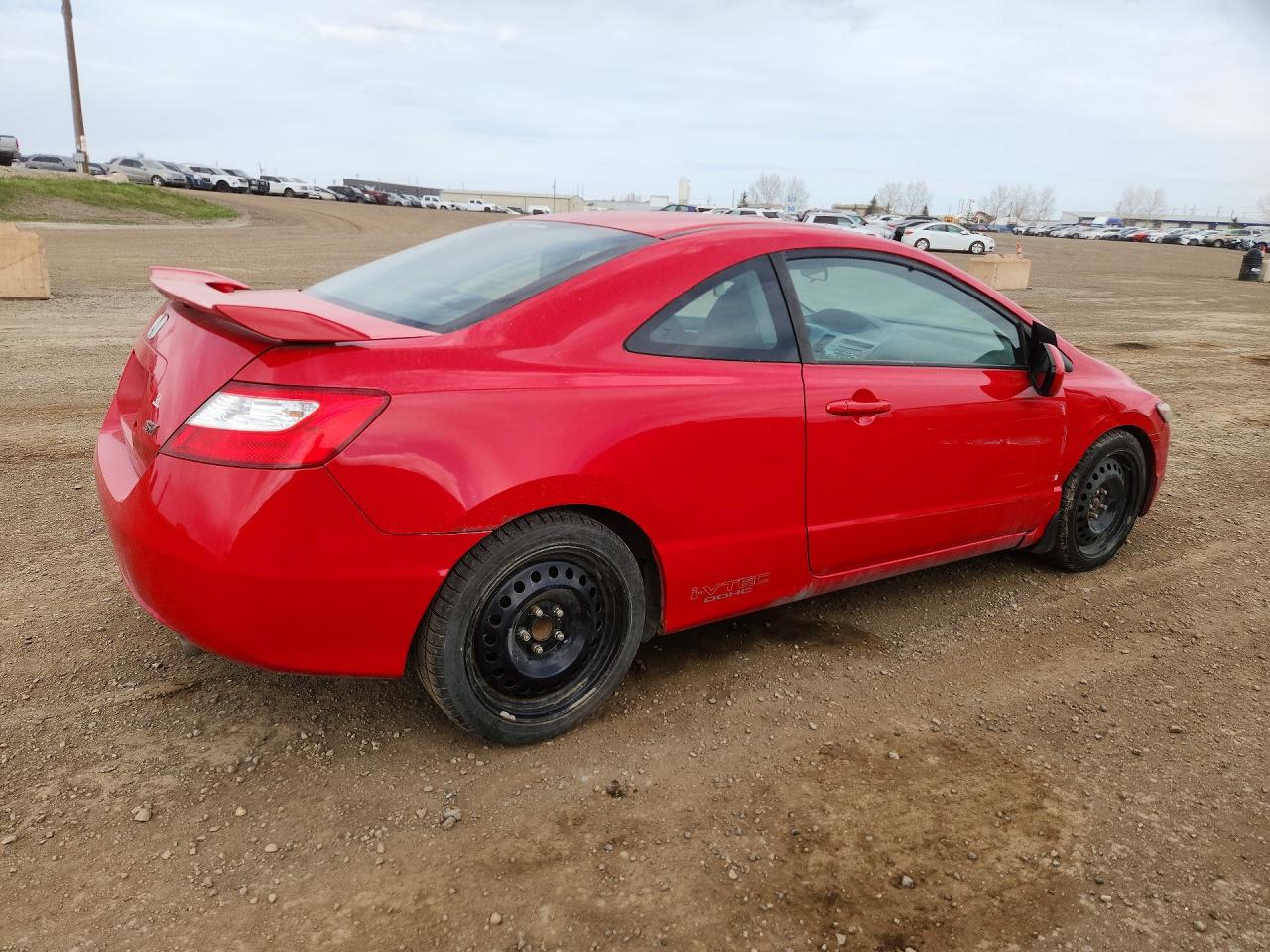2007 Honda Civic Si Red vin: 2HGFG21537H101424