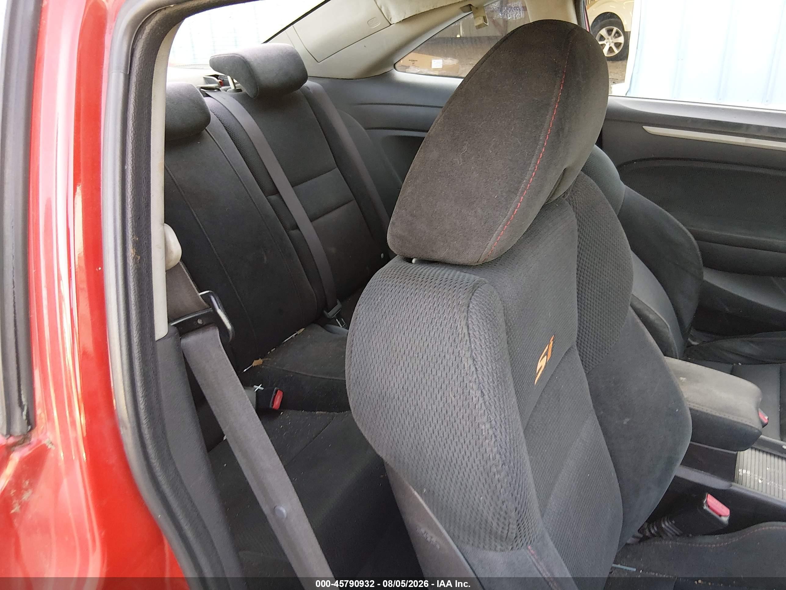2008 Honda Civic Si Red vin: 2HGFG21538H704410