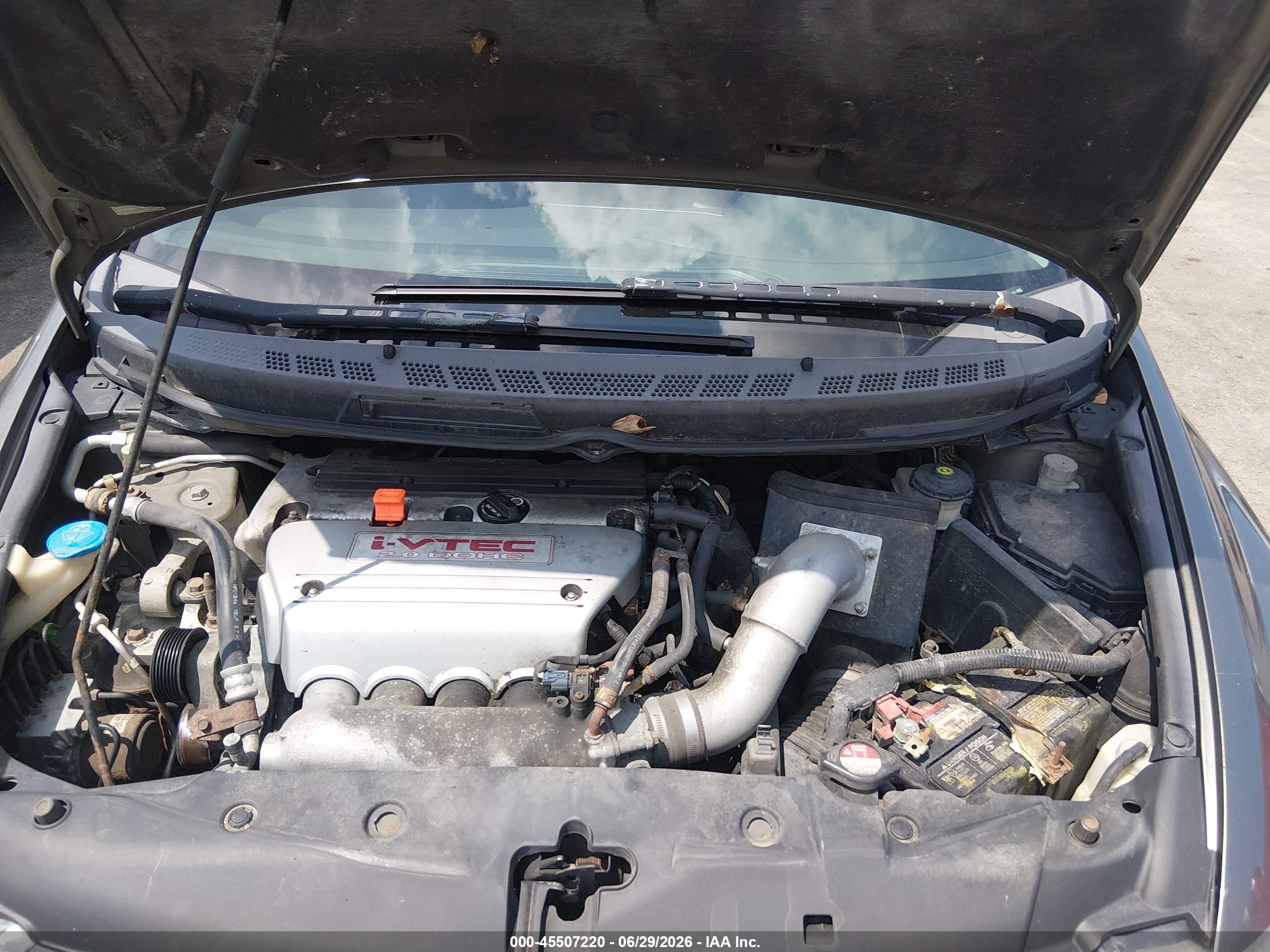 2008 Honda Civic Si Gray vin: 2HGFG21538H708411