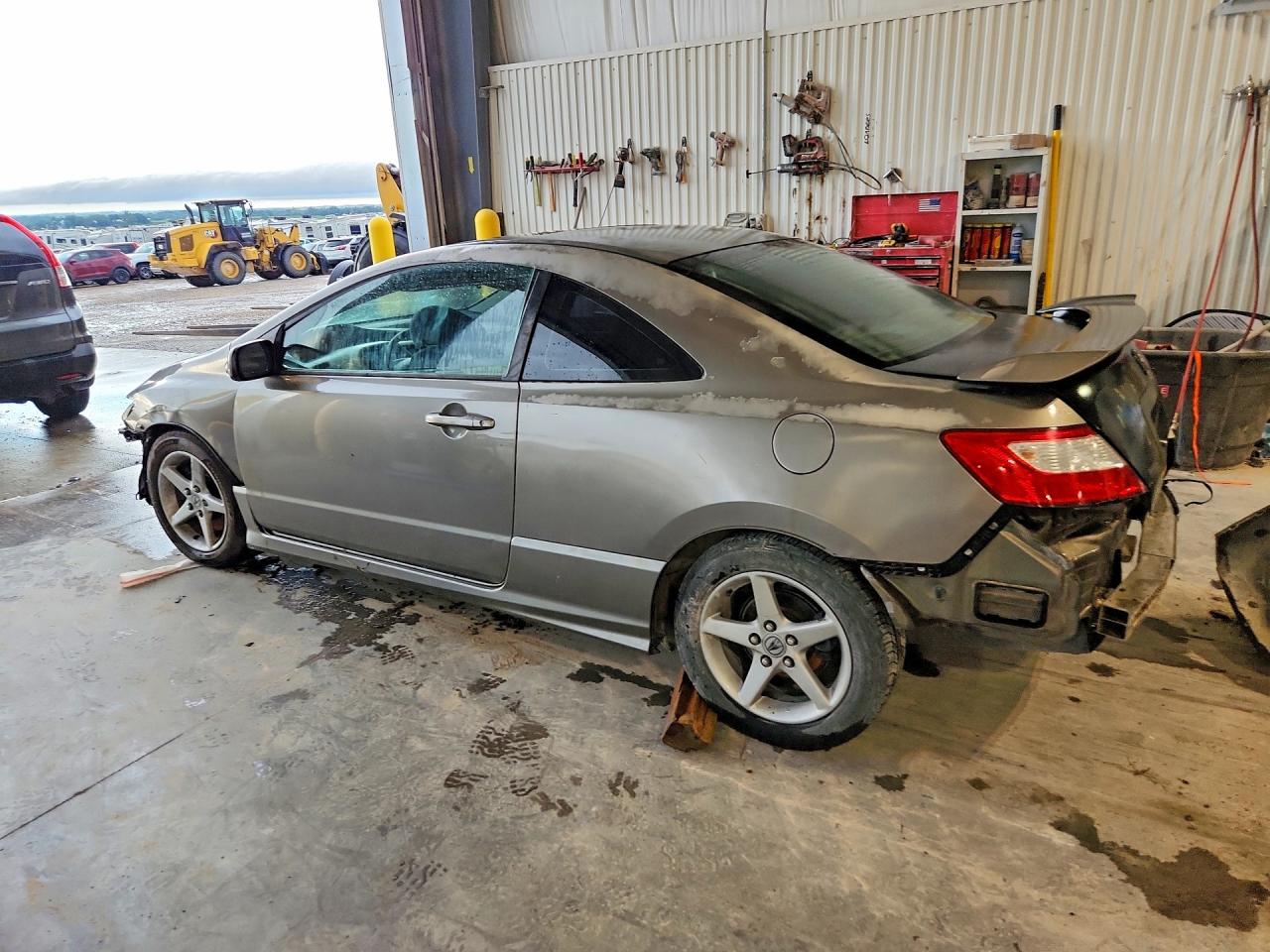 2006 Honda Civic Si Silver vin: 2HGFG21546H706146