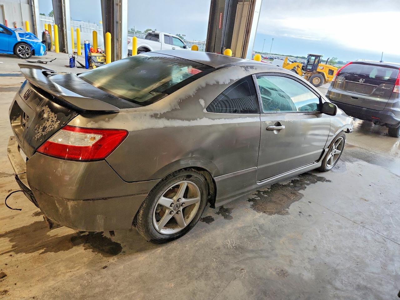 2006 Honda Civic Si Silver vin: 2HGFG21546H706146