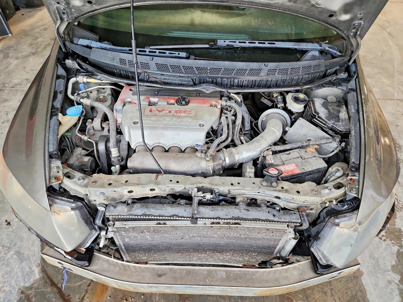 2006 Honda Civic Si Silver vin: 2HGFG21546H706146