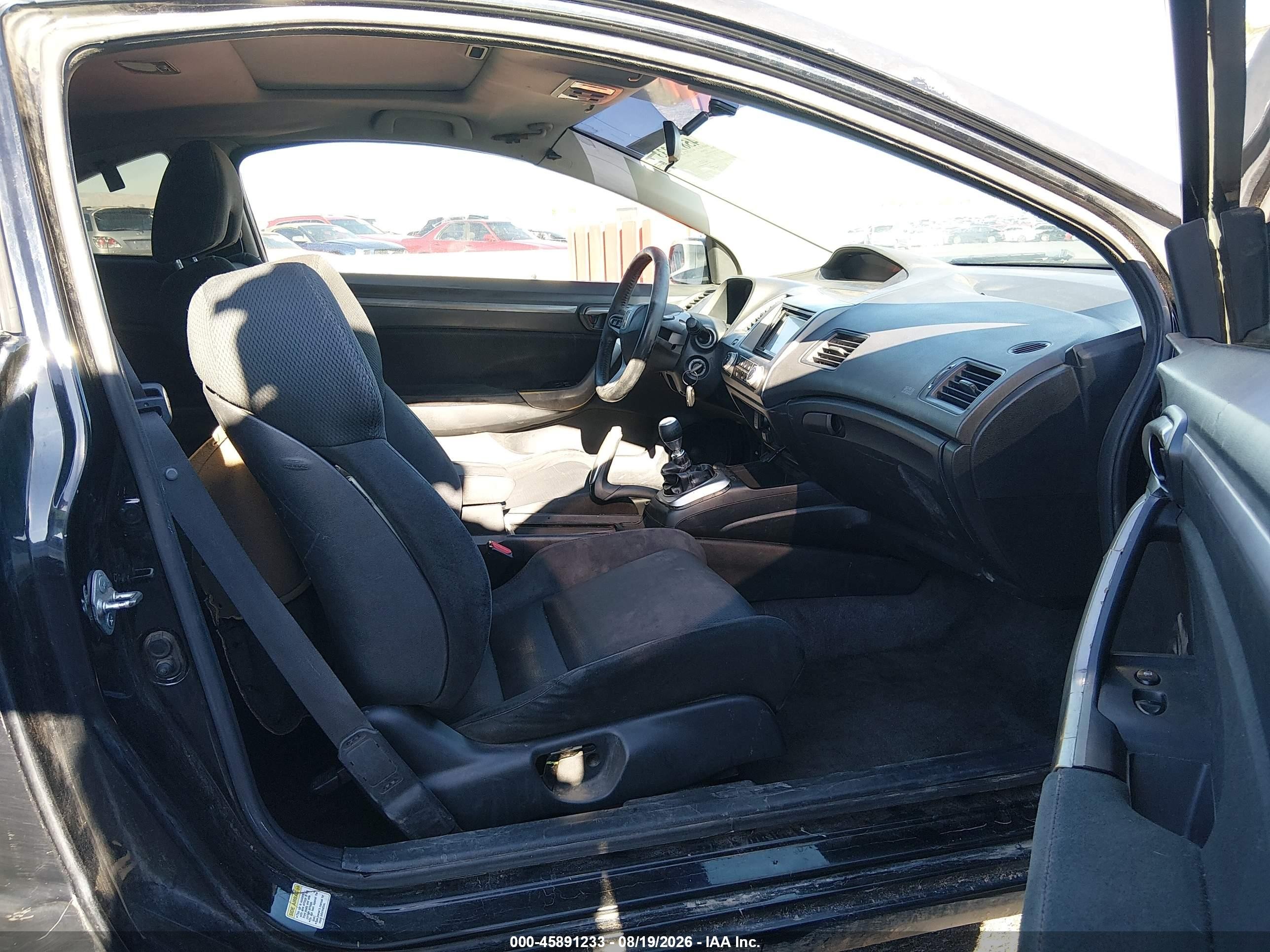 2006 Honda Civic Si Черный vin: 2HGFG21546H711931