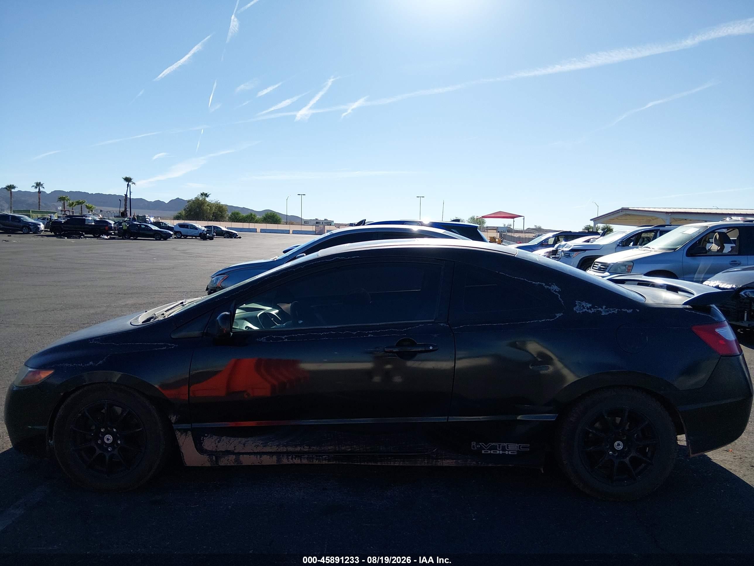 2006 Honda Civic Si Черный vin: 2HGFG21546H711931