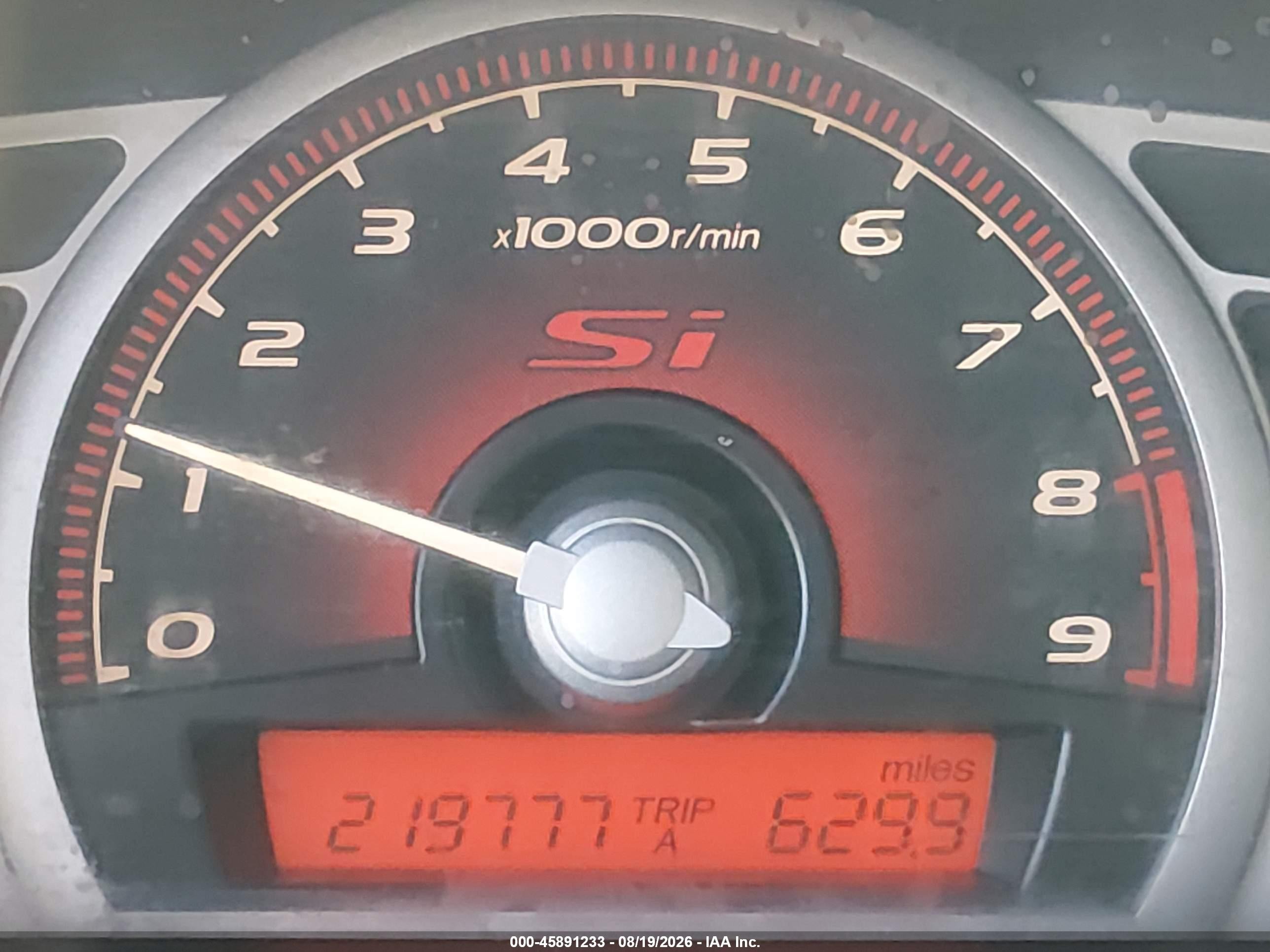 2006 Honda Civic Si Черный vin: 2HGFG21546H711931