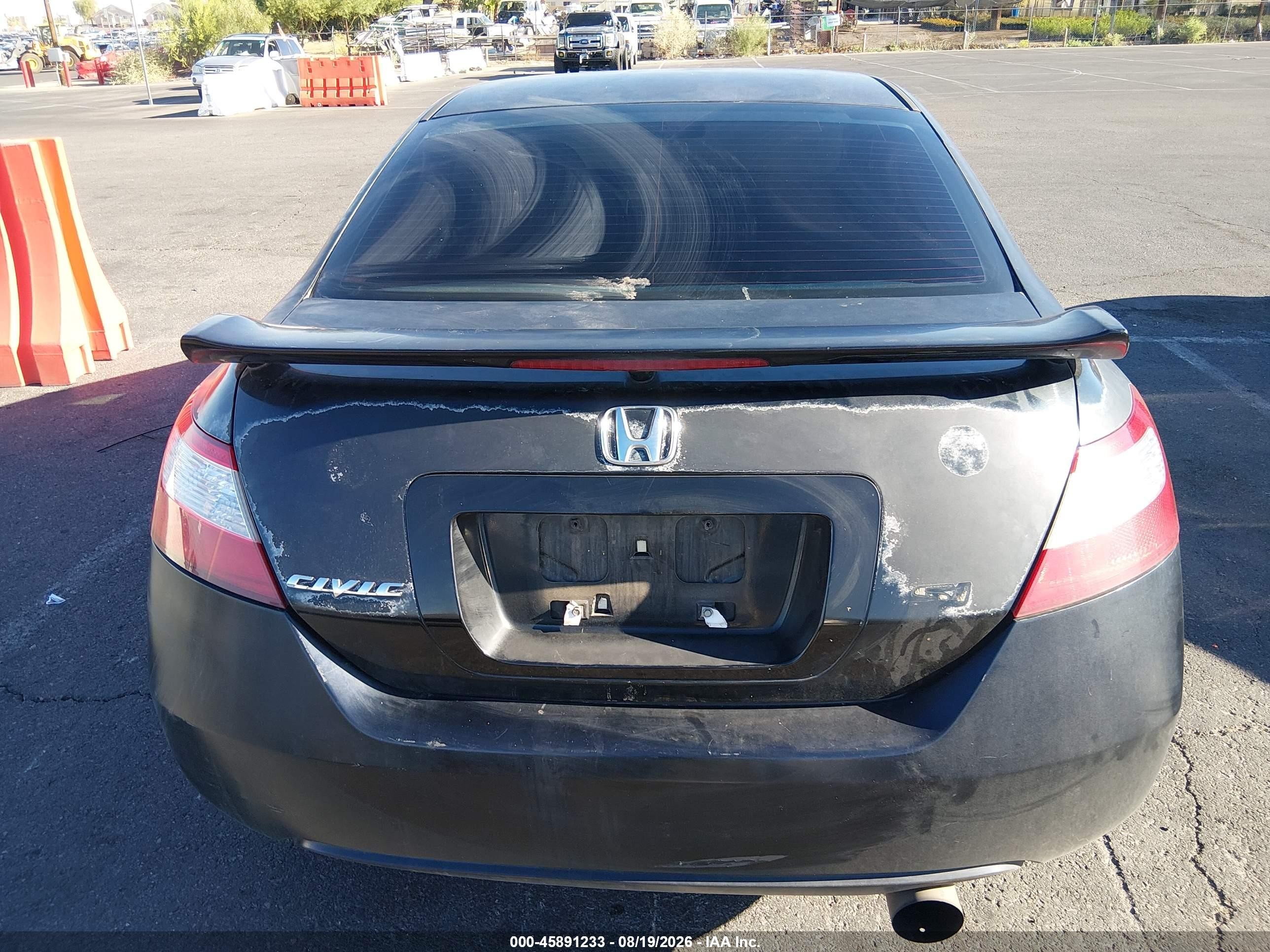 2006 Honda Civic Si Черный vin: 2HGFG21546H711931