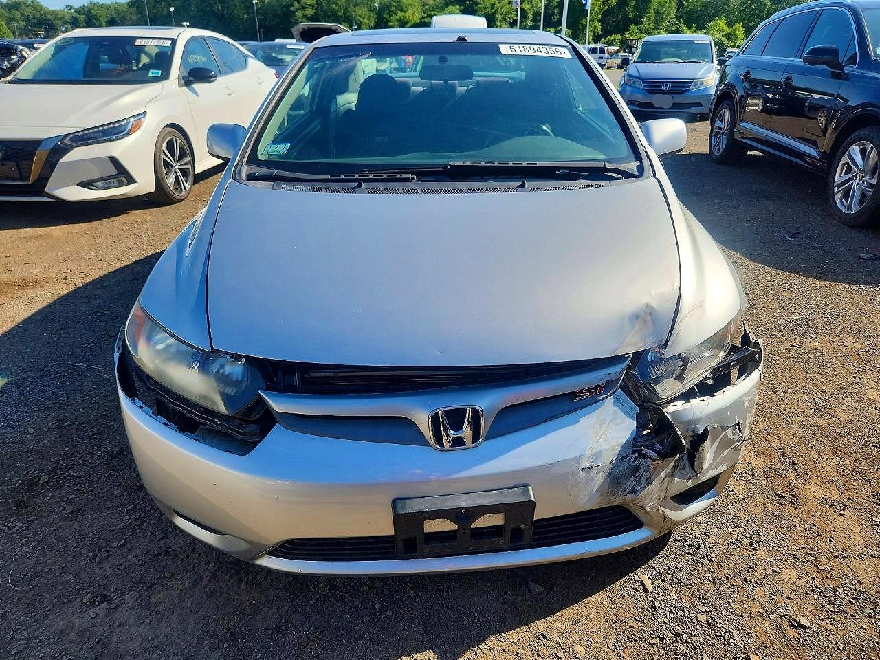 2008 Honda Civic Si Silver vin: 2HGFG21548H709518