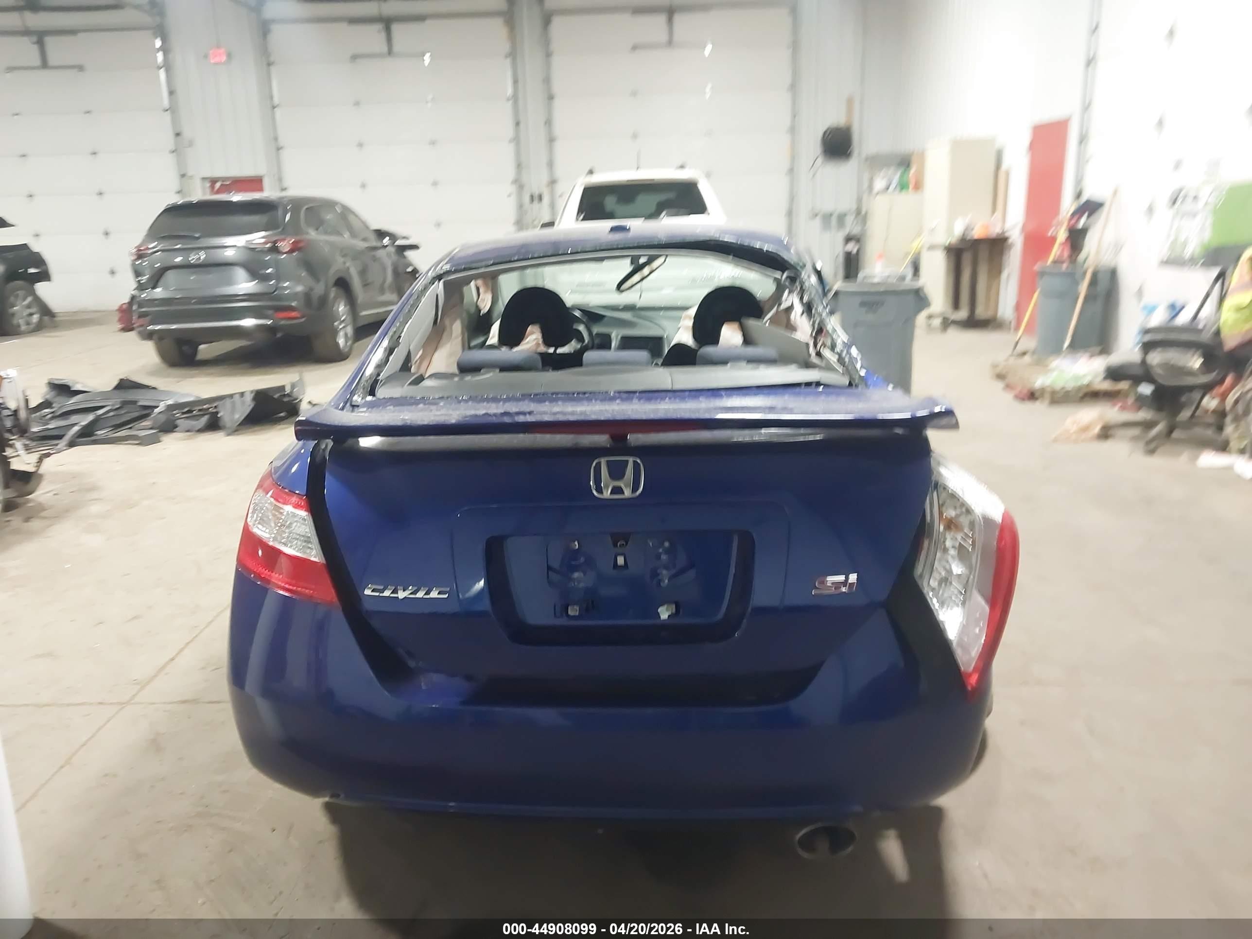 2006 Honda Civic Si Si/si (m6)/w/navi   St Blue vin: 2HGFG21556H707869