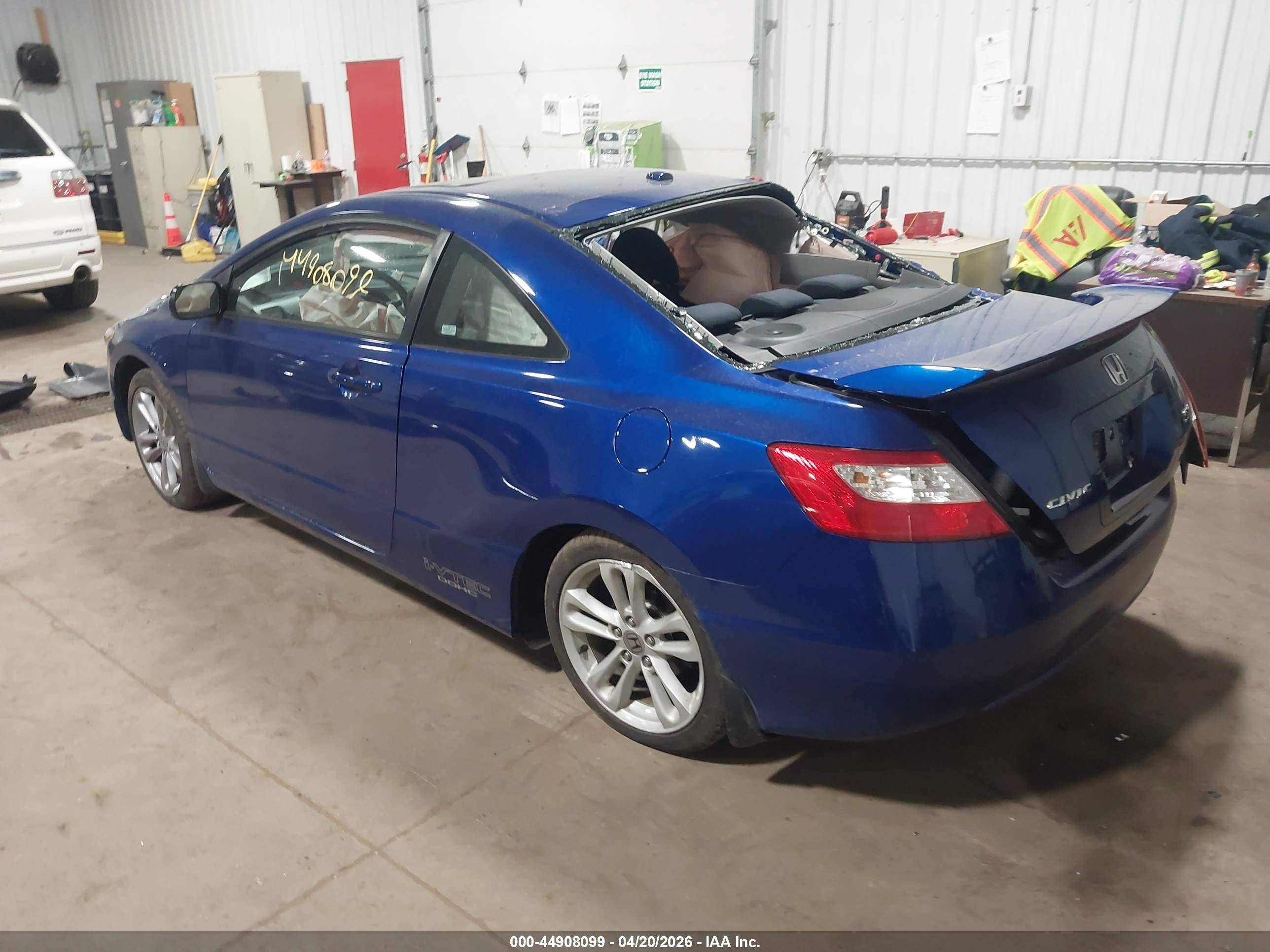 2006 Honda Civic Si Si/si (m6)/w/navi   St Blue vin: 2HGFG21556H707869
