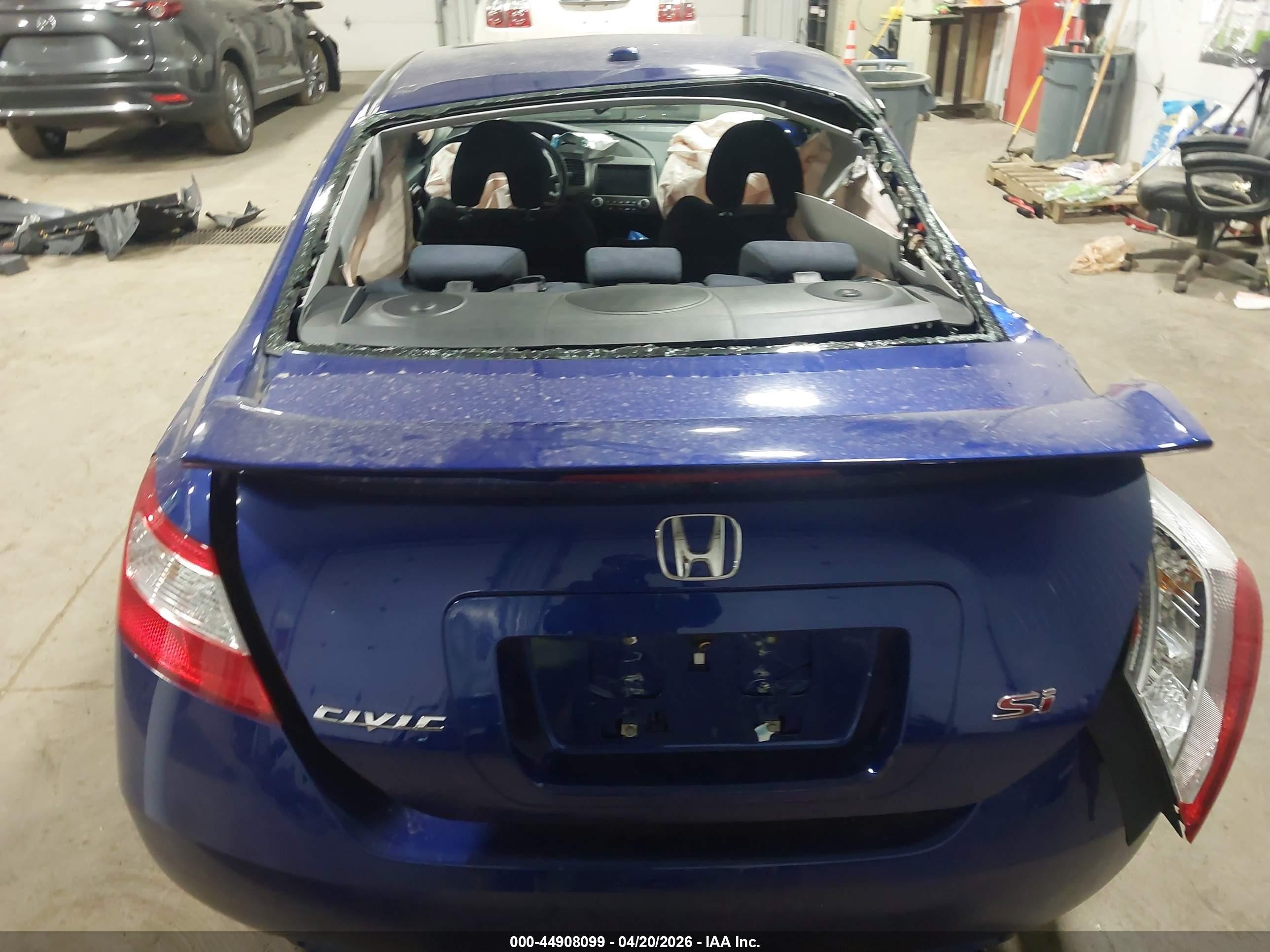 2006 Honda Civic Si Si/si (m6)/w/navi   St Blue vin: 2HGFG21556H707869